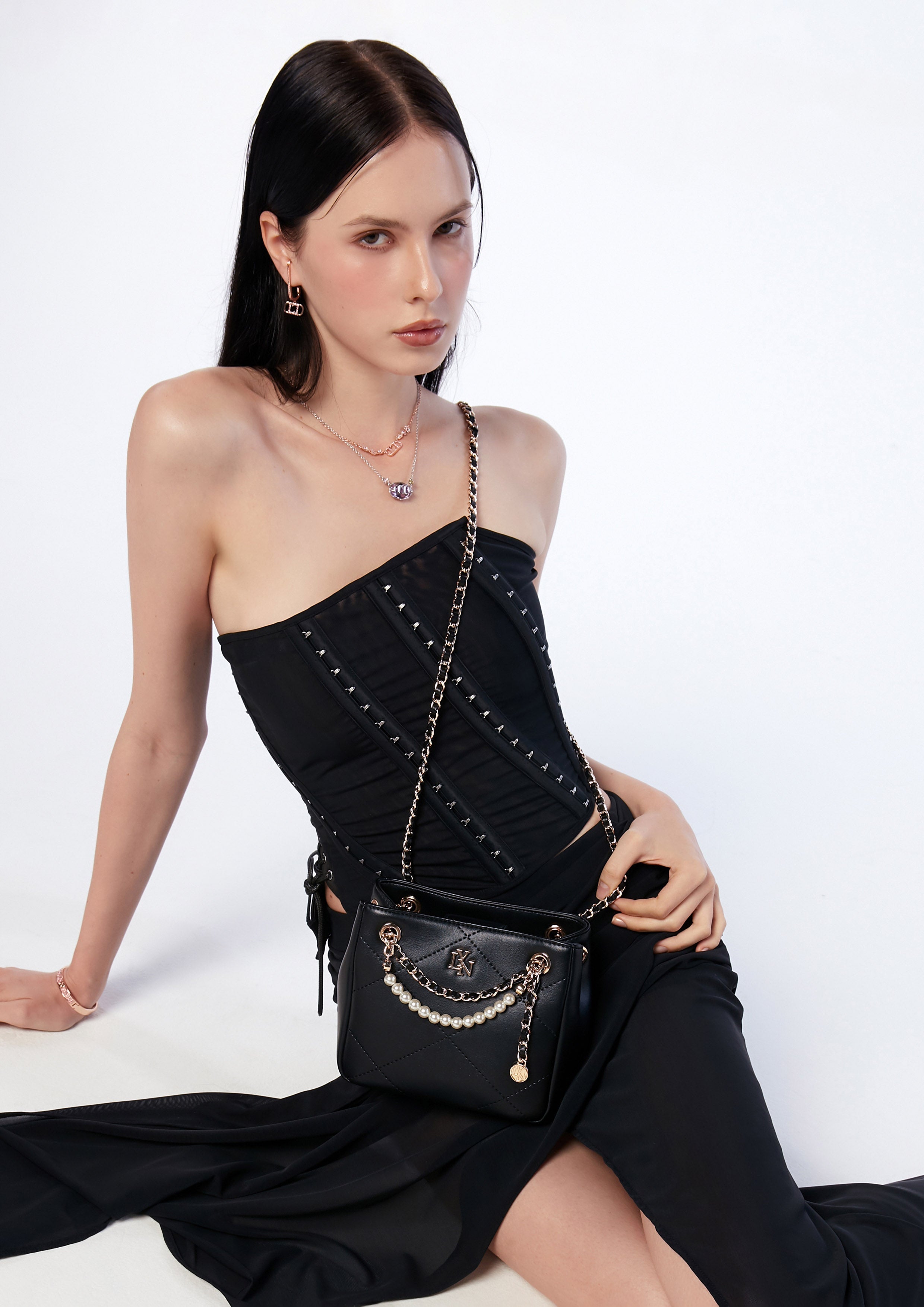 Ferna S Crossbody Bag Black