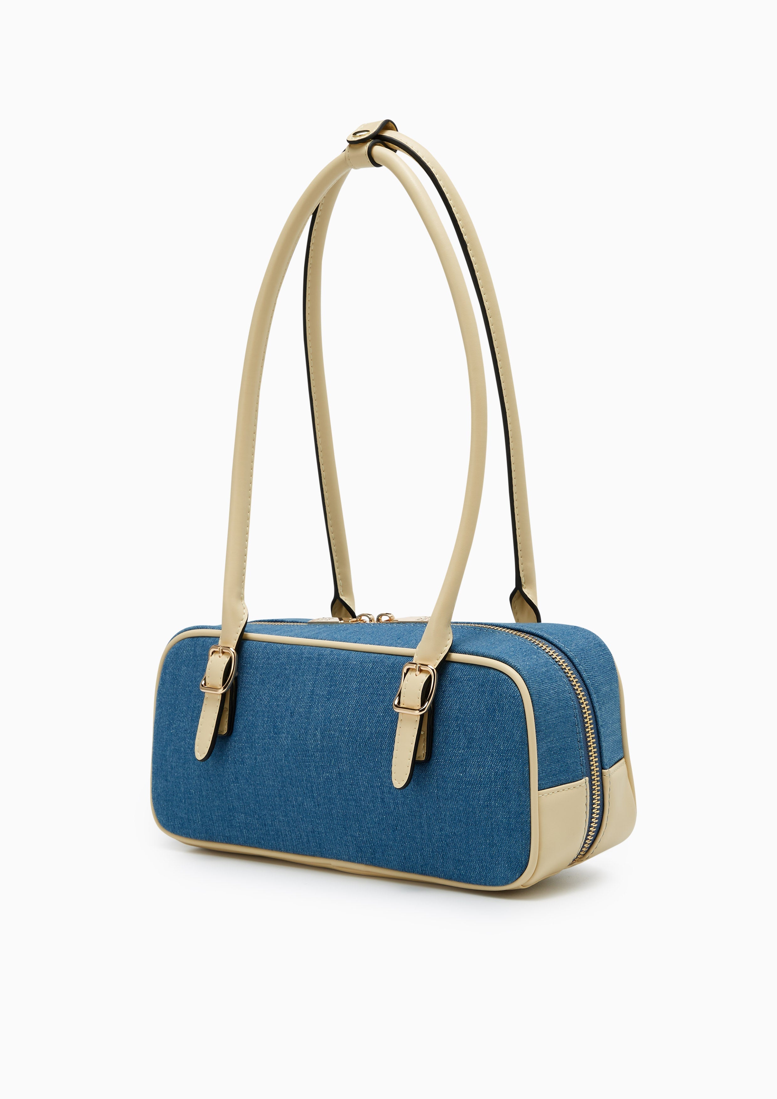 Malik M Shoulder Bag Blue