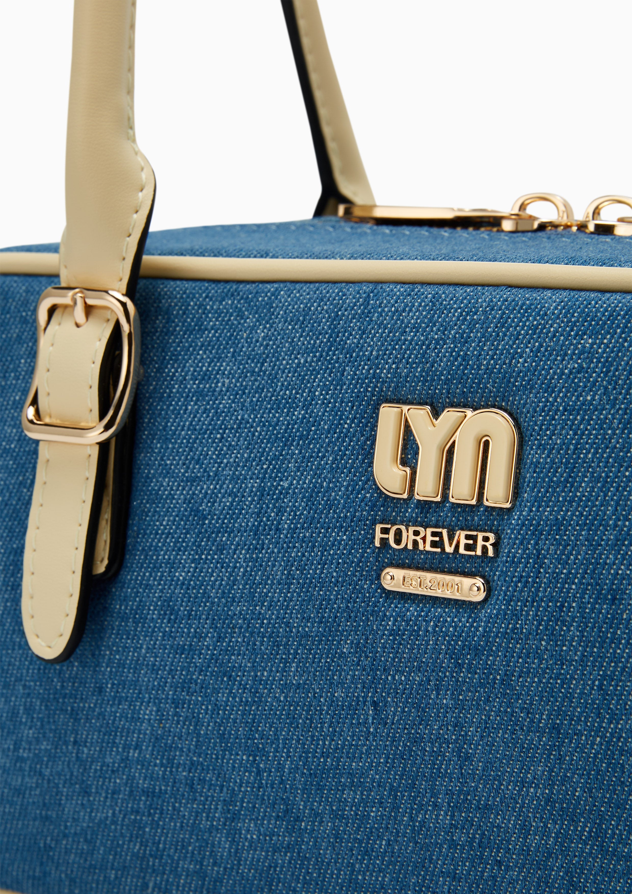 Malik M Shoulder Bag Blue