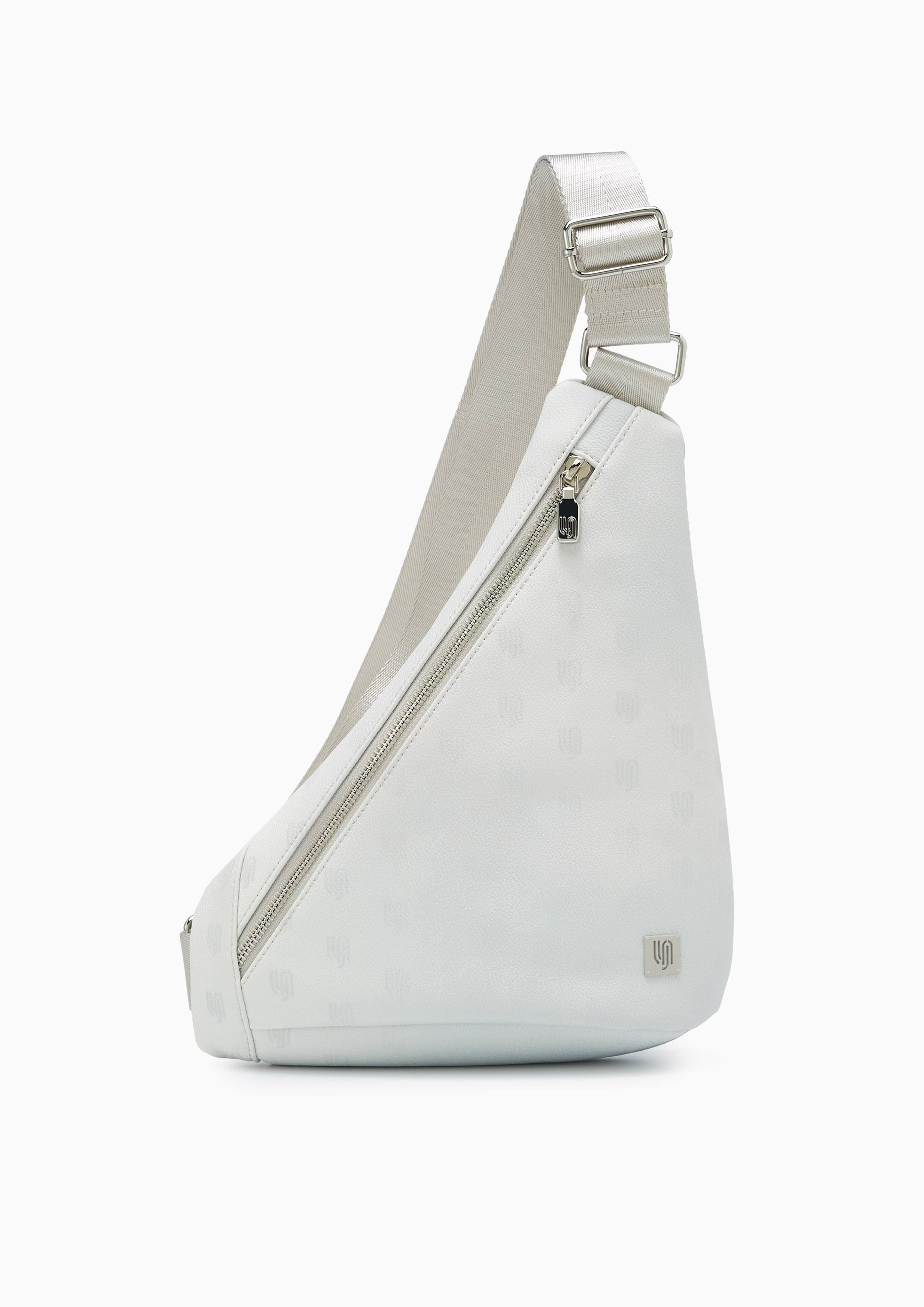 Nolan Crossbody Bag - Unisex Light Grey
