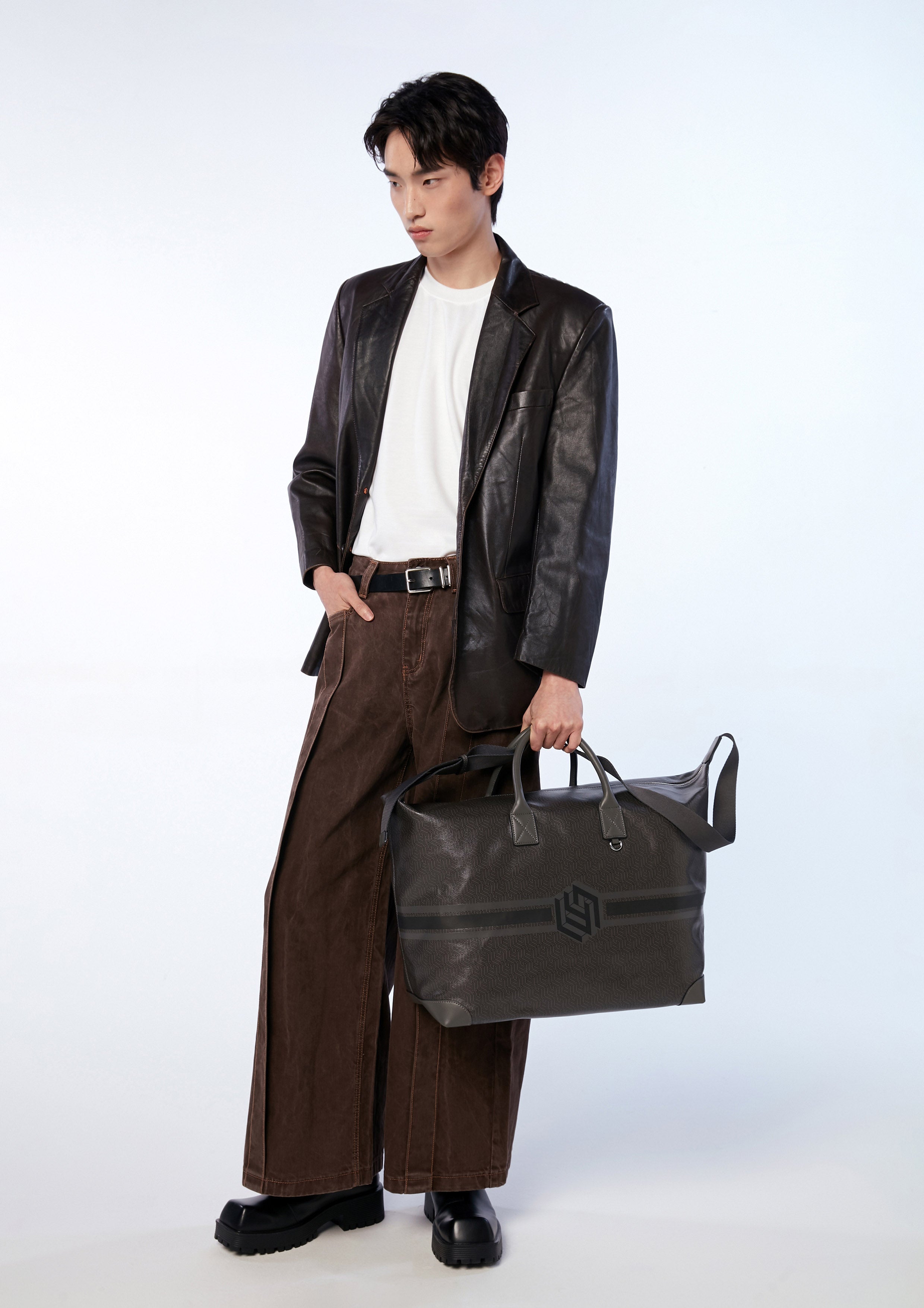 Link Duffle Bag Dark Grey