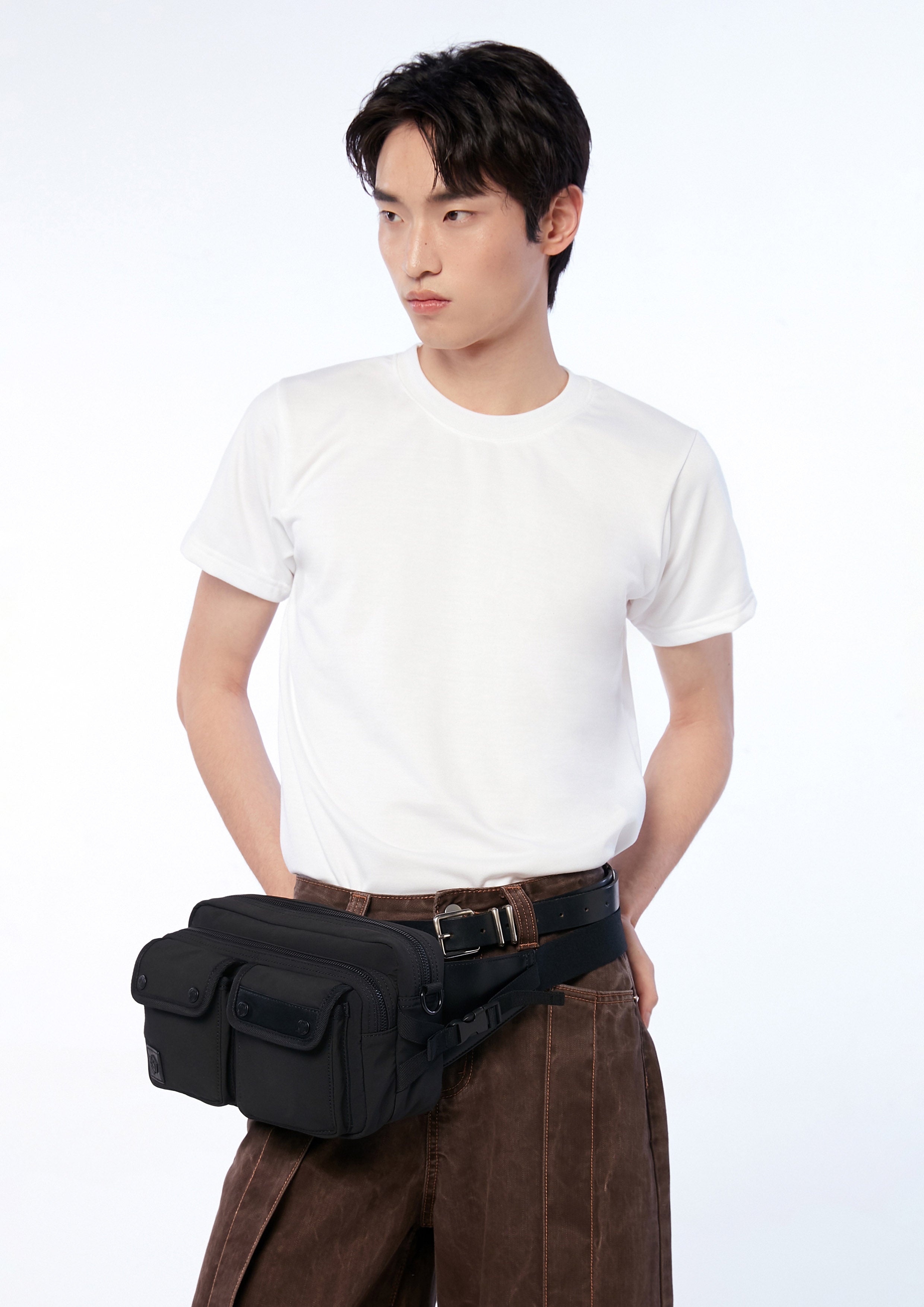 Echoe Belt Bag- Unisex Black