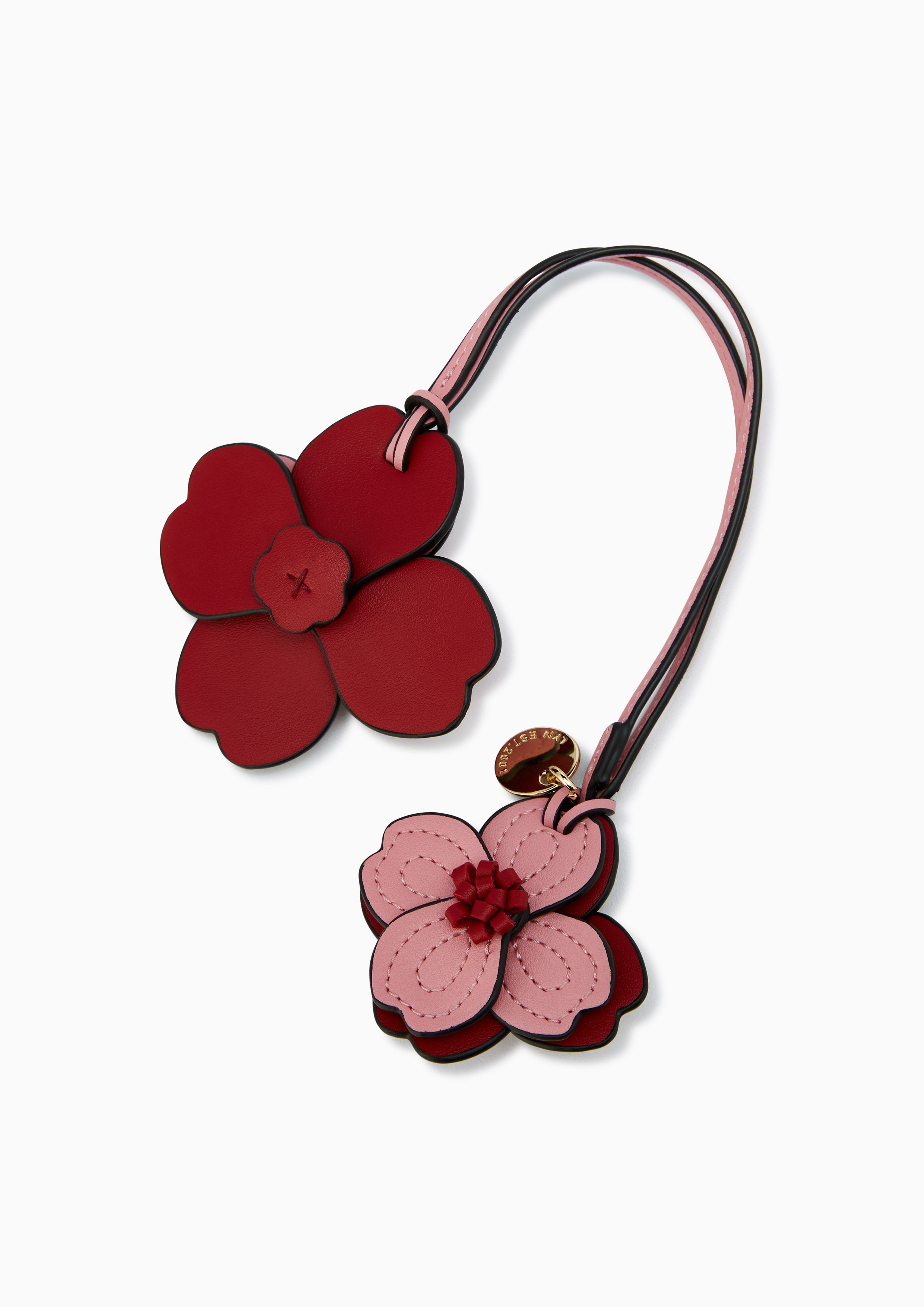 Pony Flower Bag Charm Pink