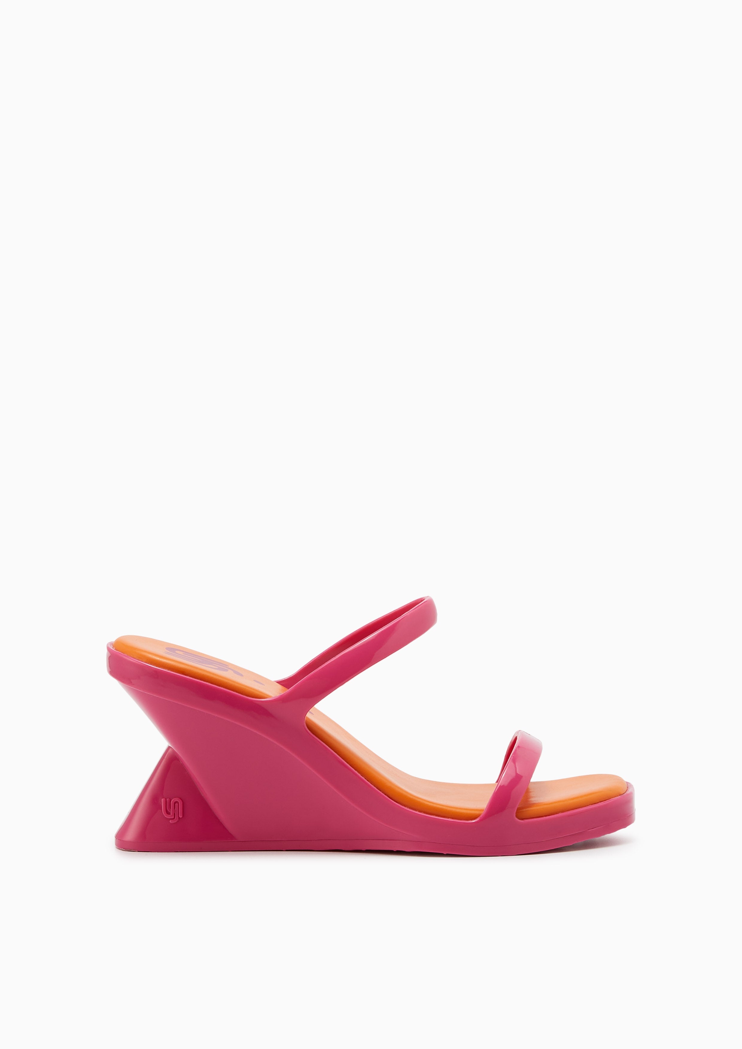 Jelly Jojo Wedge Sandals Pink