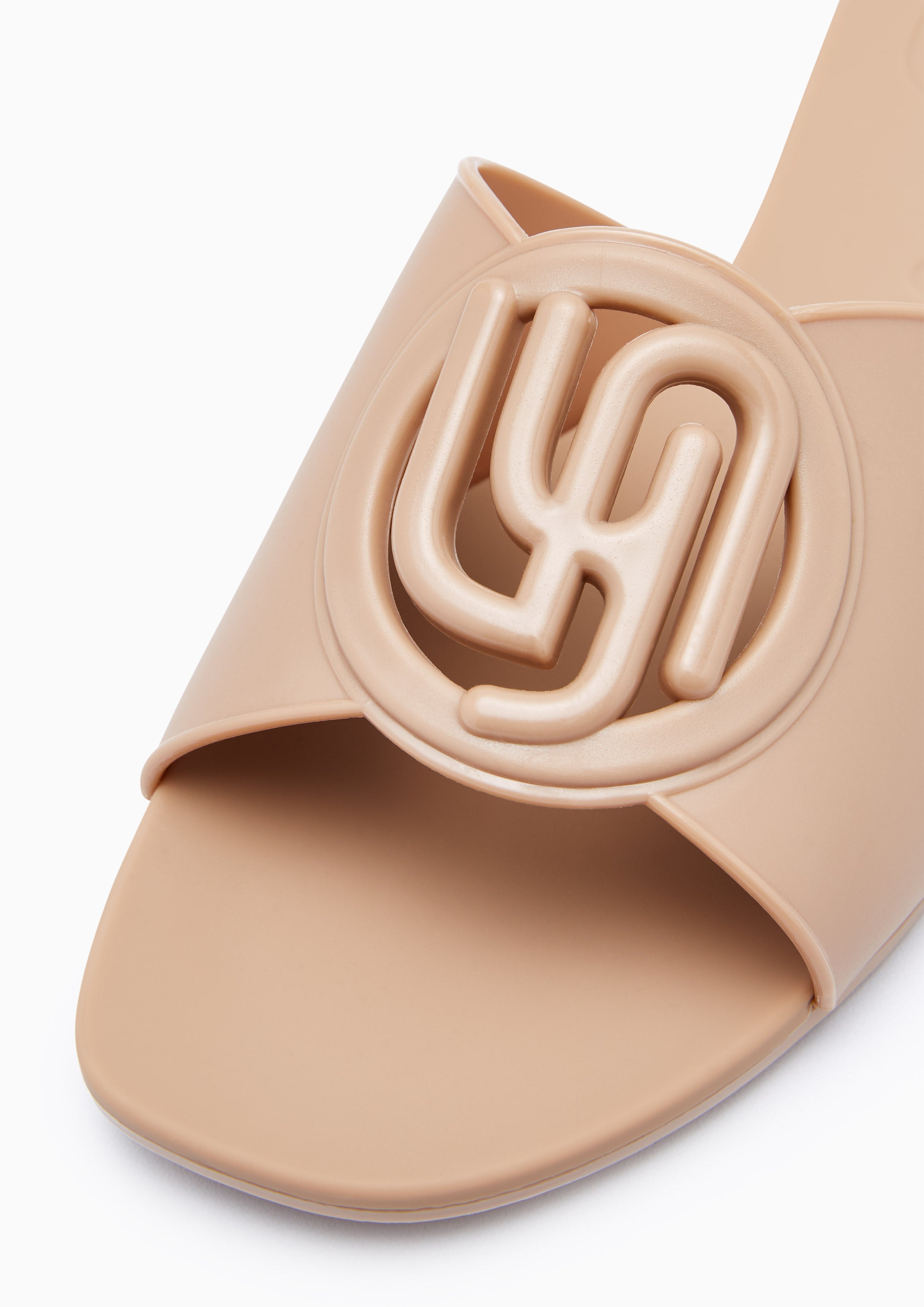 Josie Jelly Flat Sandals Brown