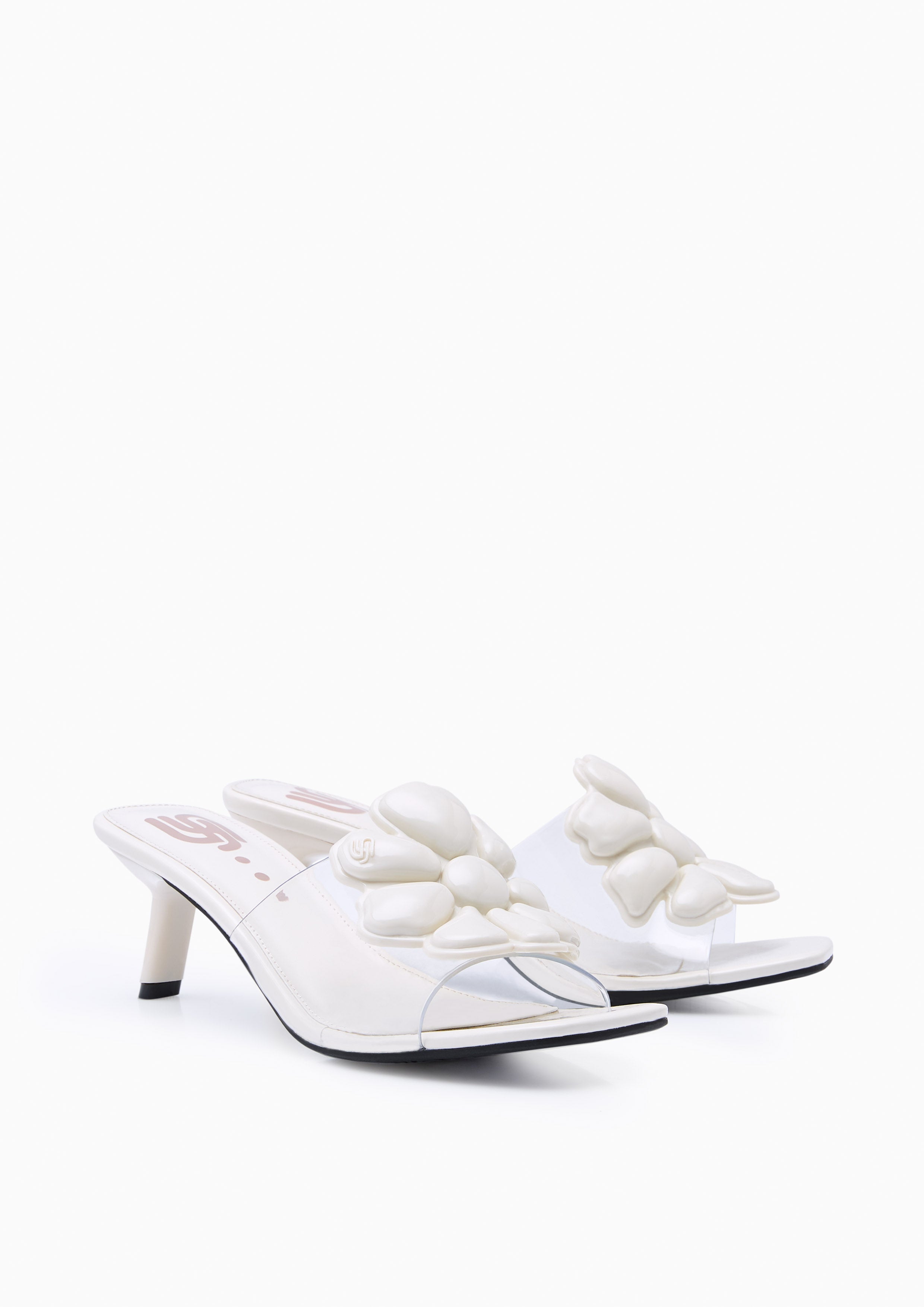 Jasmine Jelly Heels Ivory