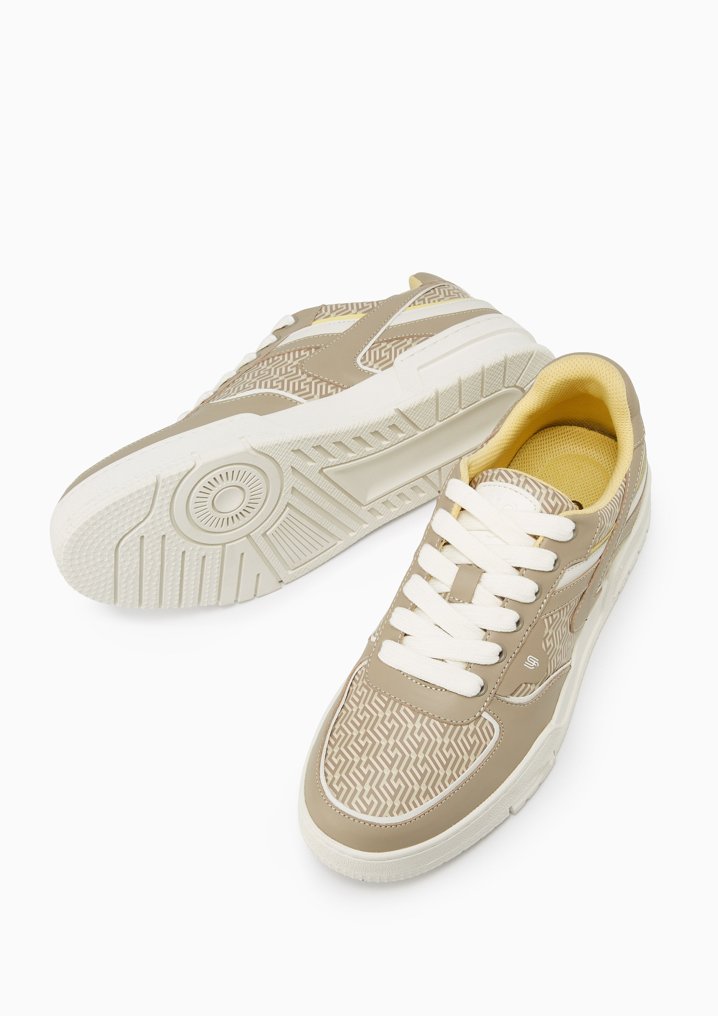 Velux Infinite Print Sneakers Beige