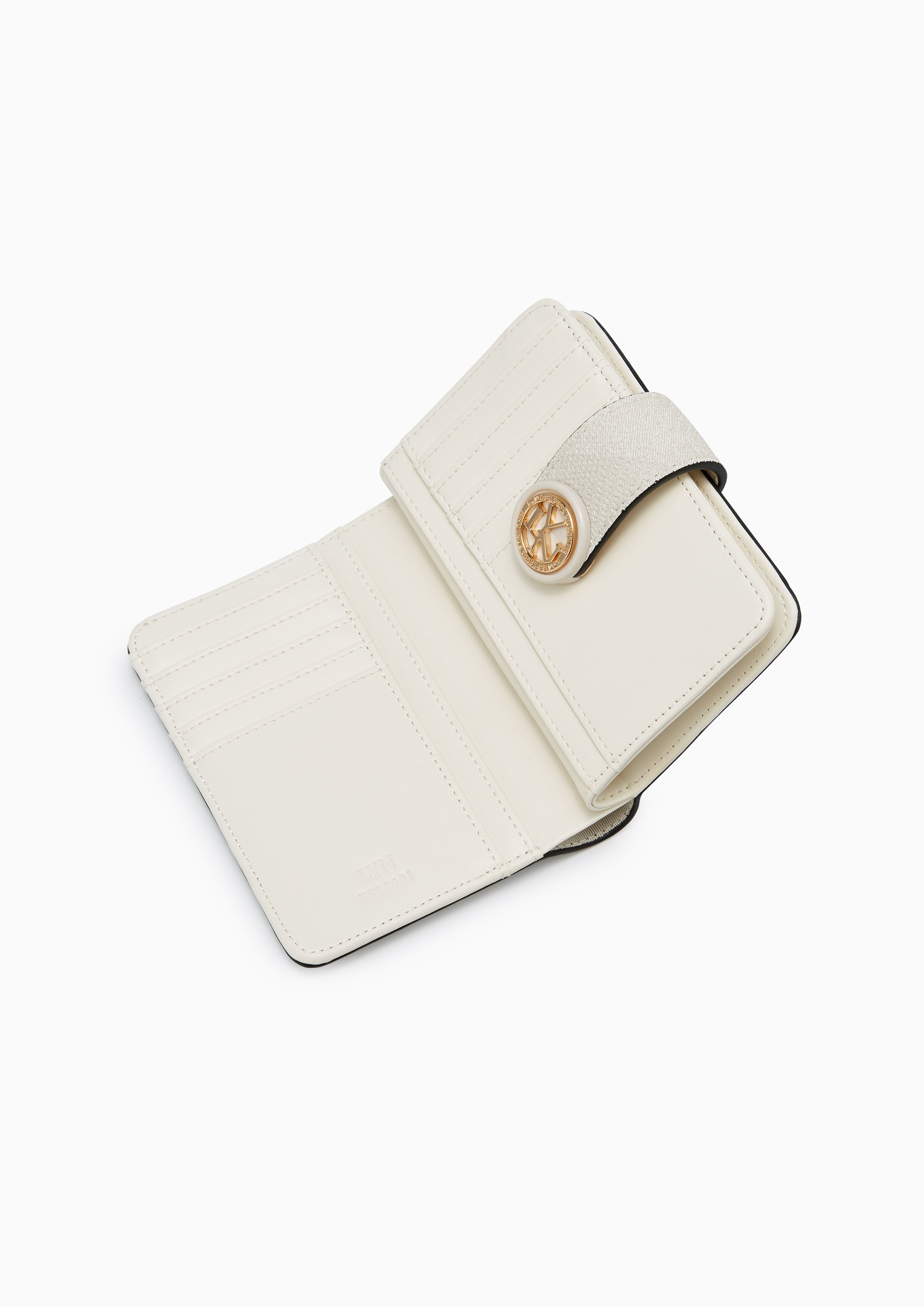 Ivar Short Wallet White