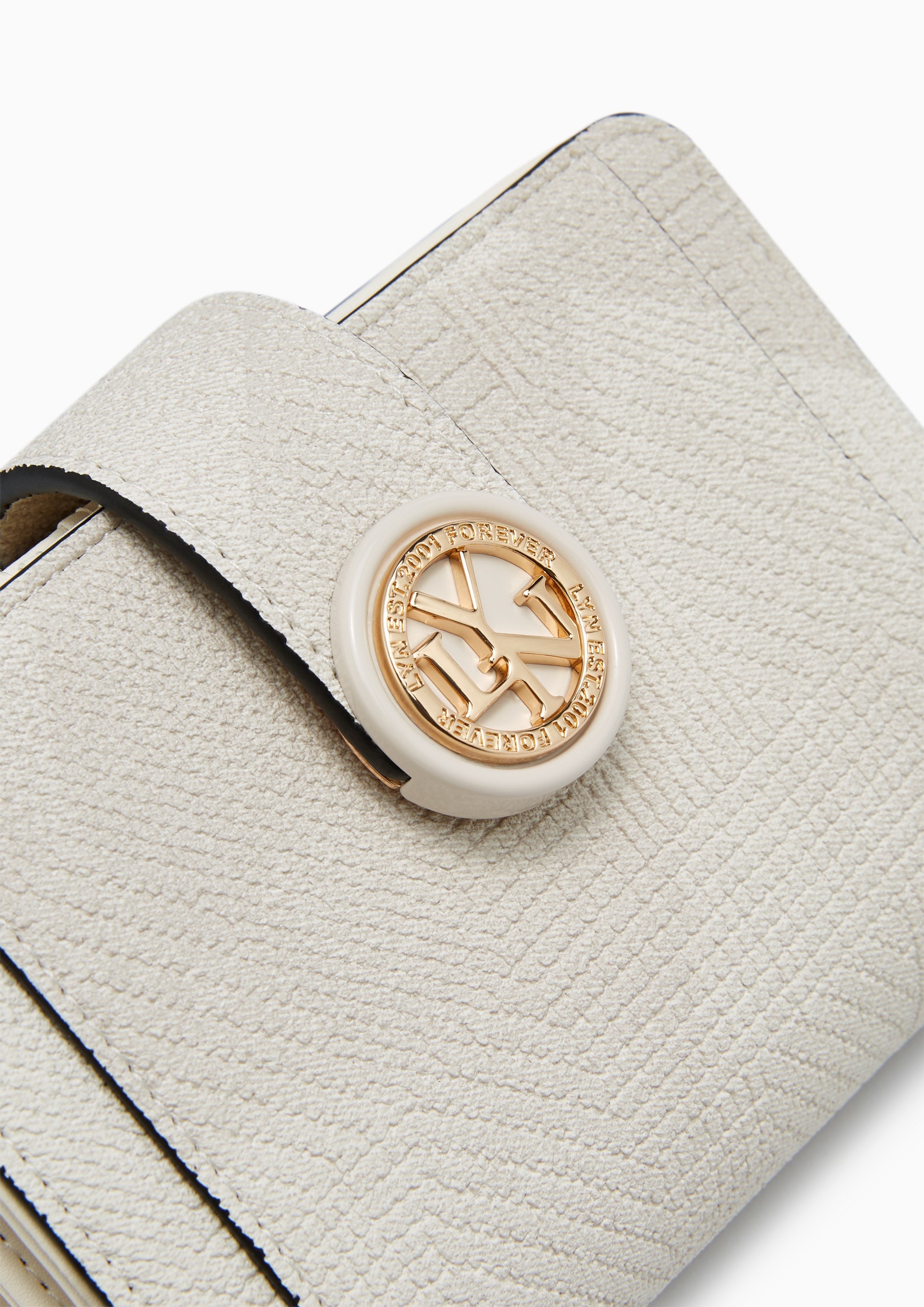 Ivar Short Wallet White