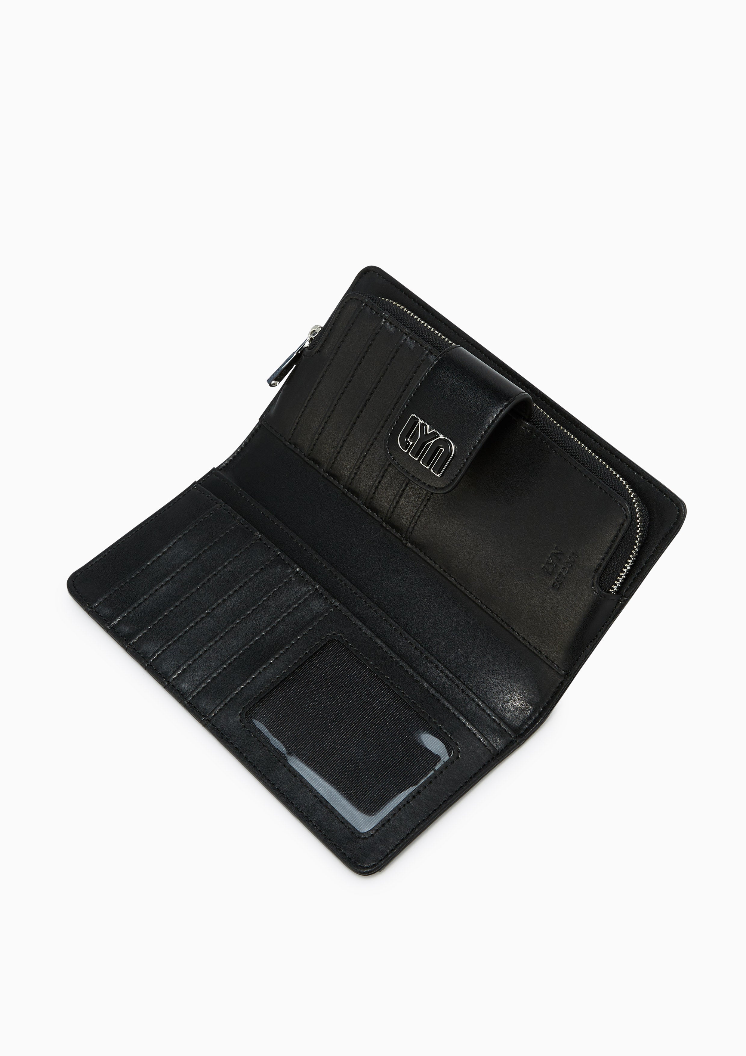 Malik Long Wallet Black