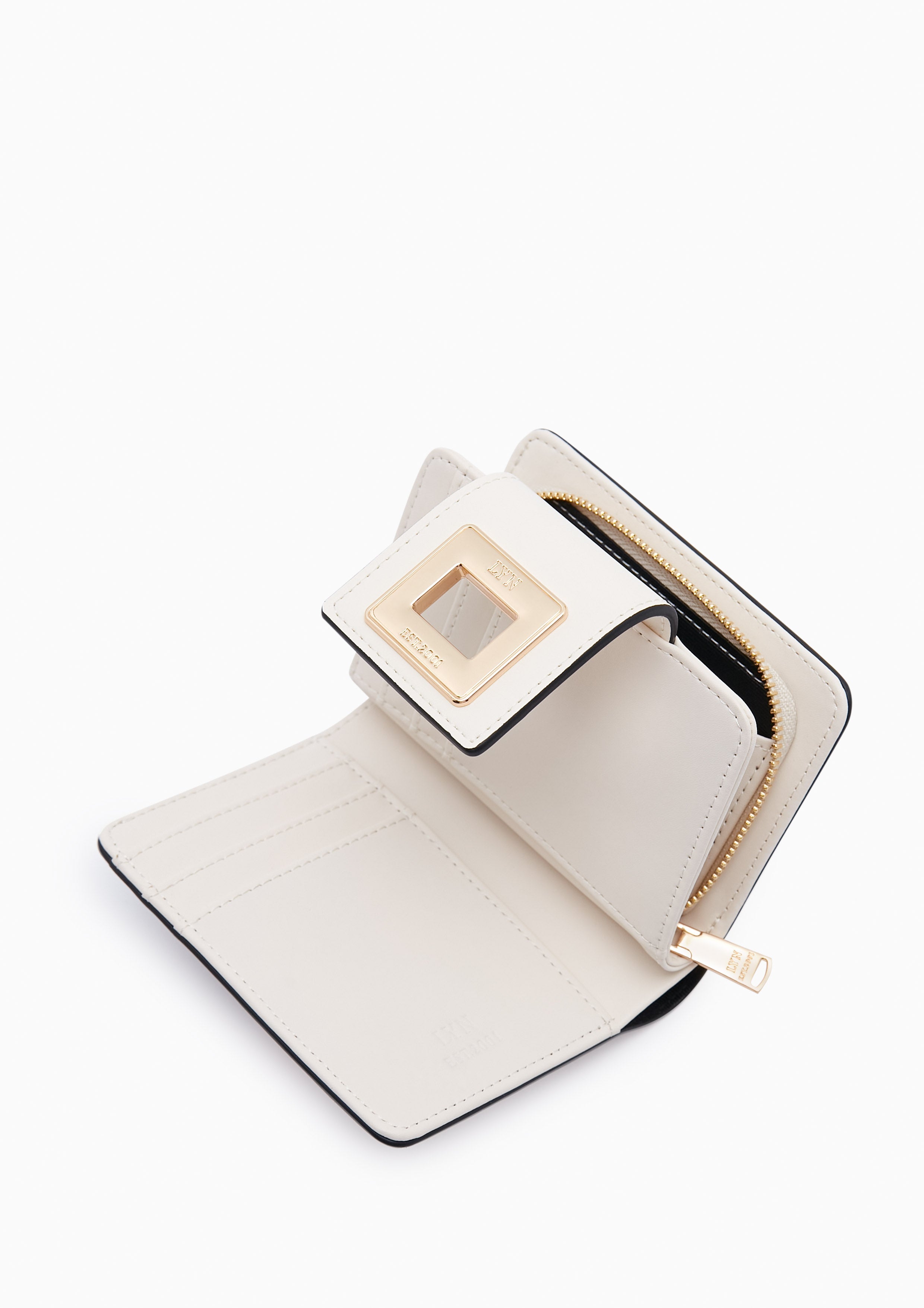 Betzy Short Wallet Ivory