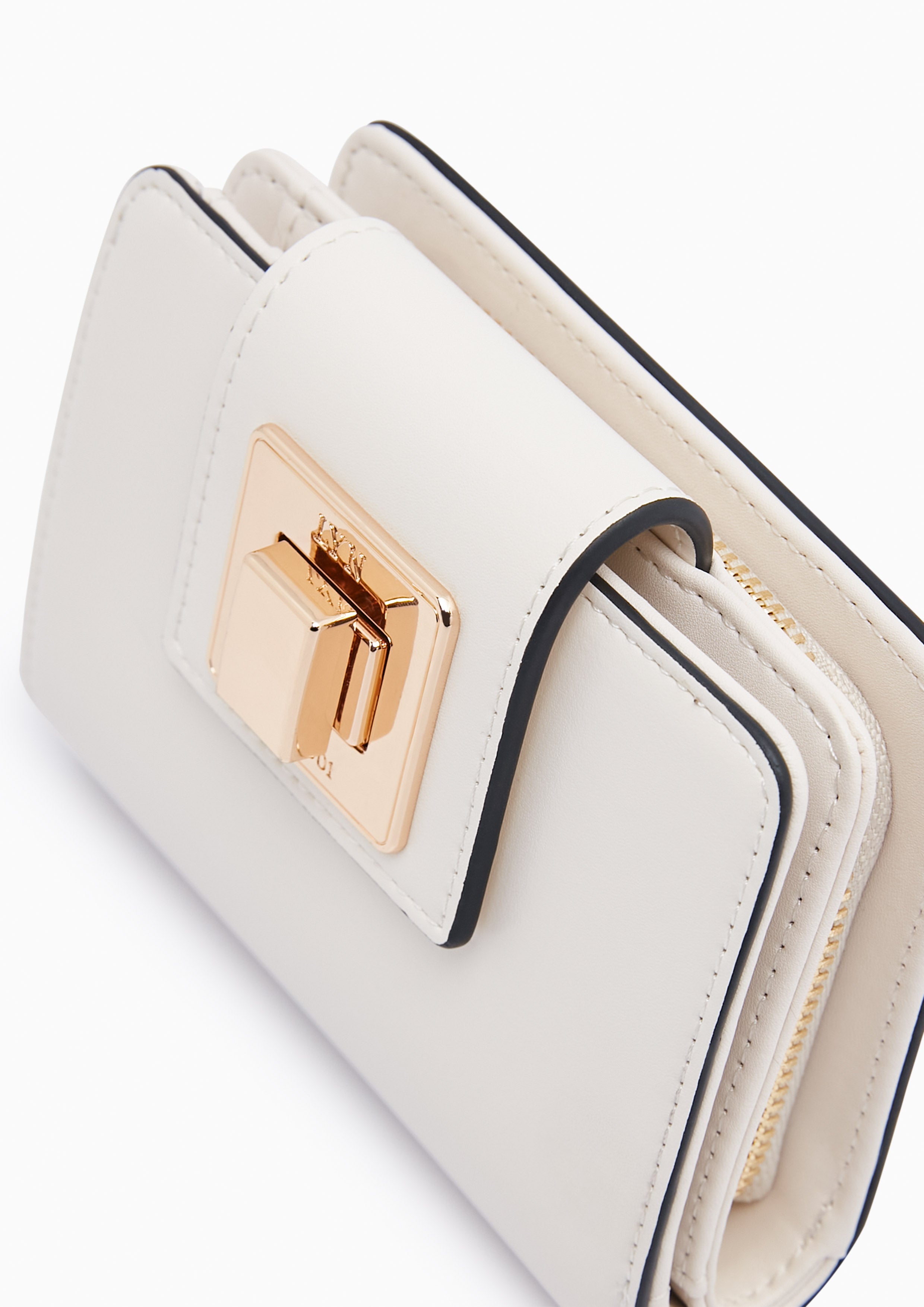 Betzy Short Wallet Ivory
