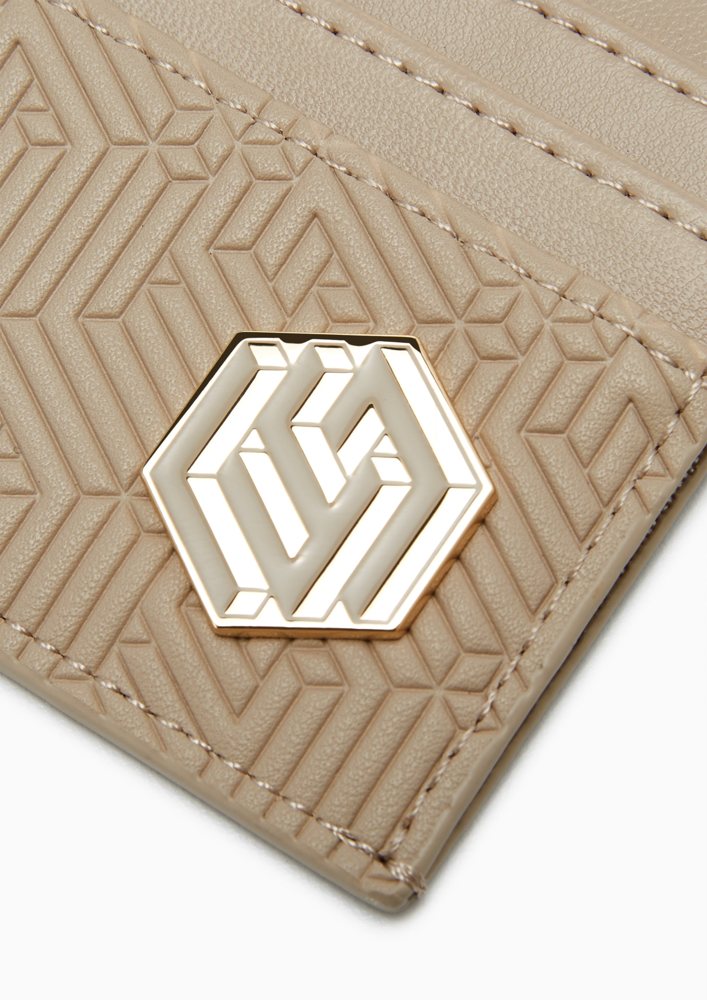 Giselle Card Holder Beige