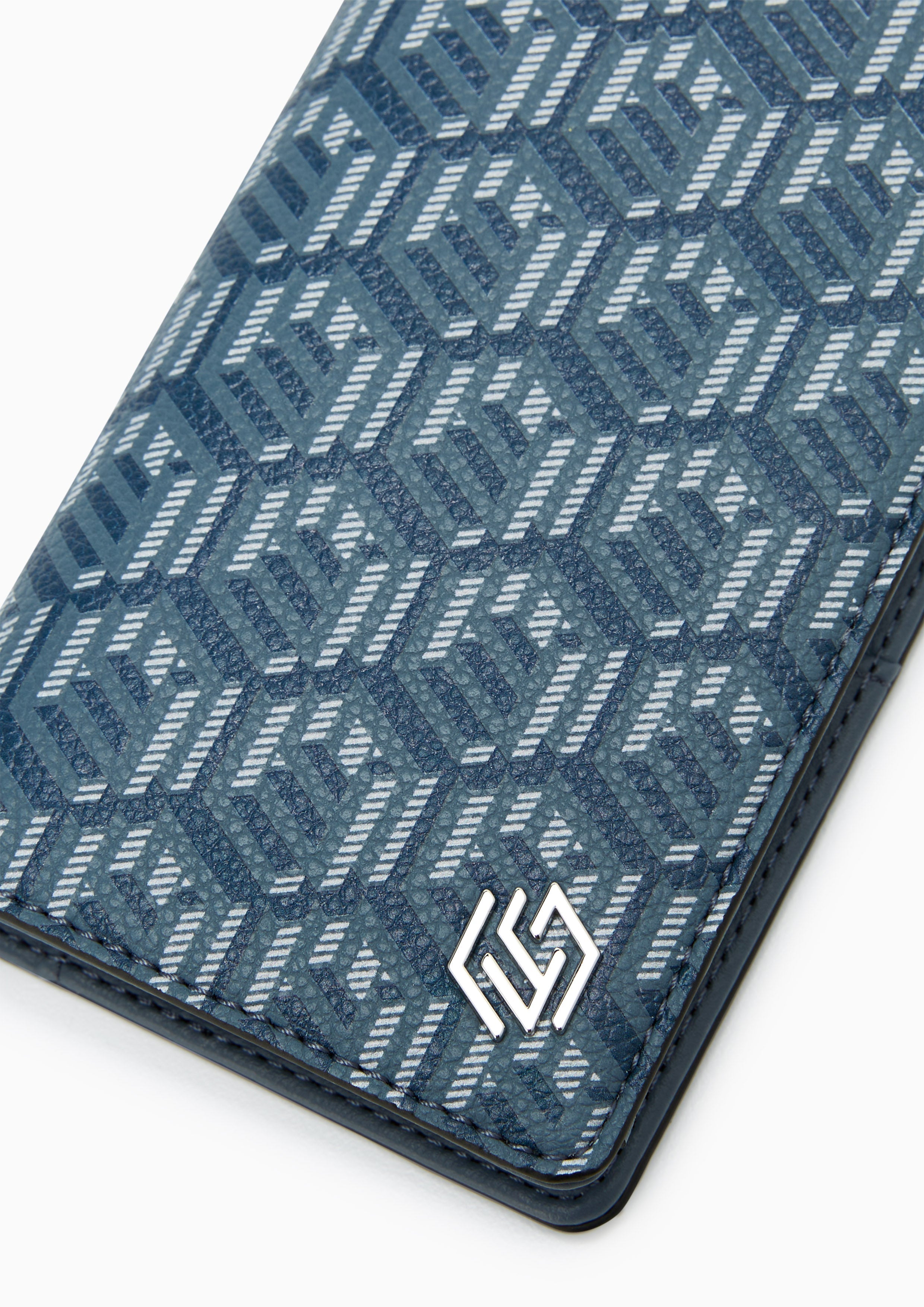 Dune Scape Long Wallet – Unisex Navy