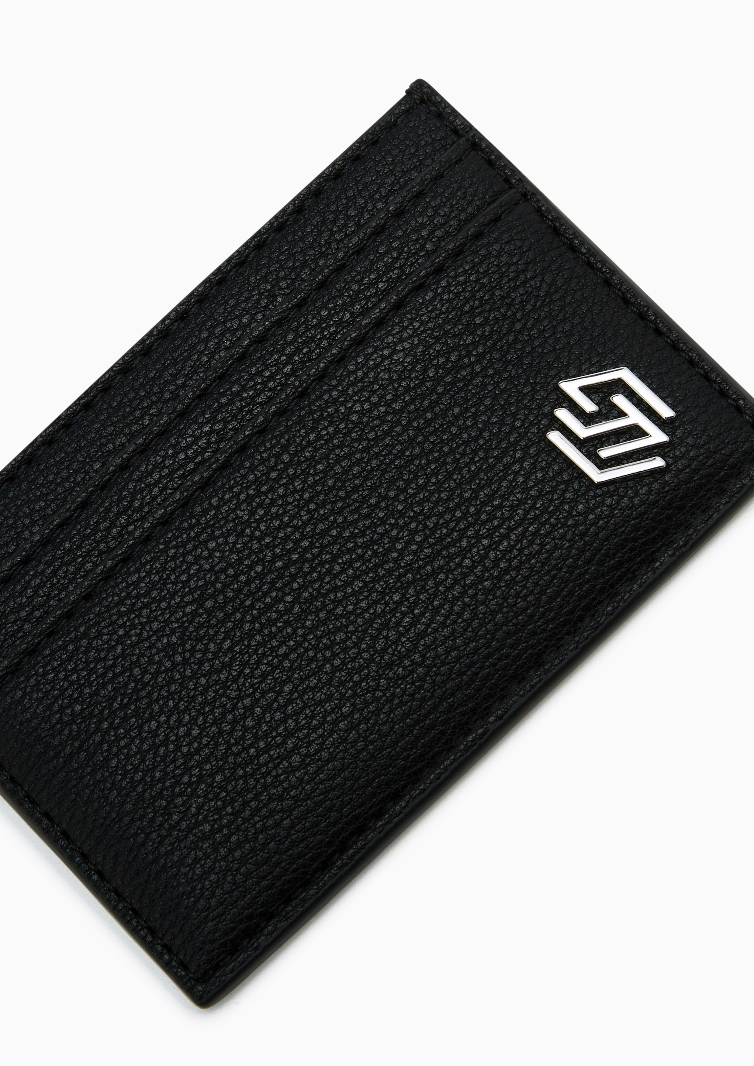 Dune Scape S Card Holder– Unisex Black