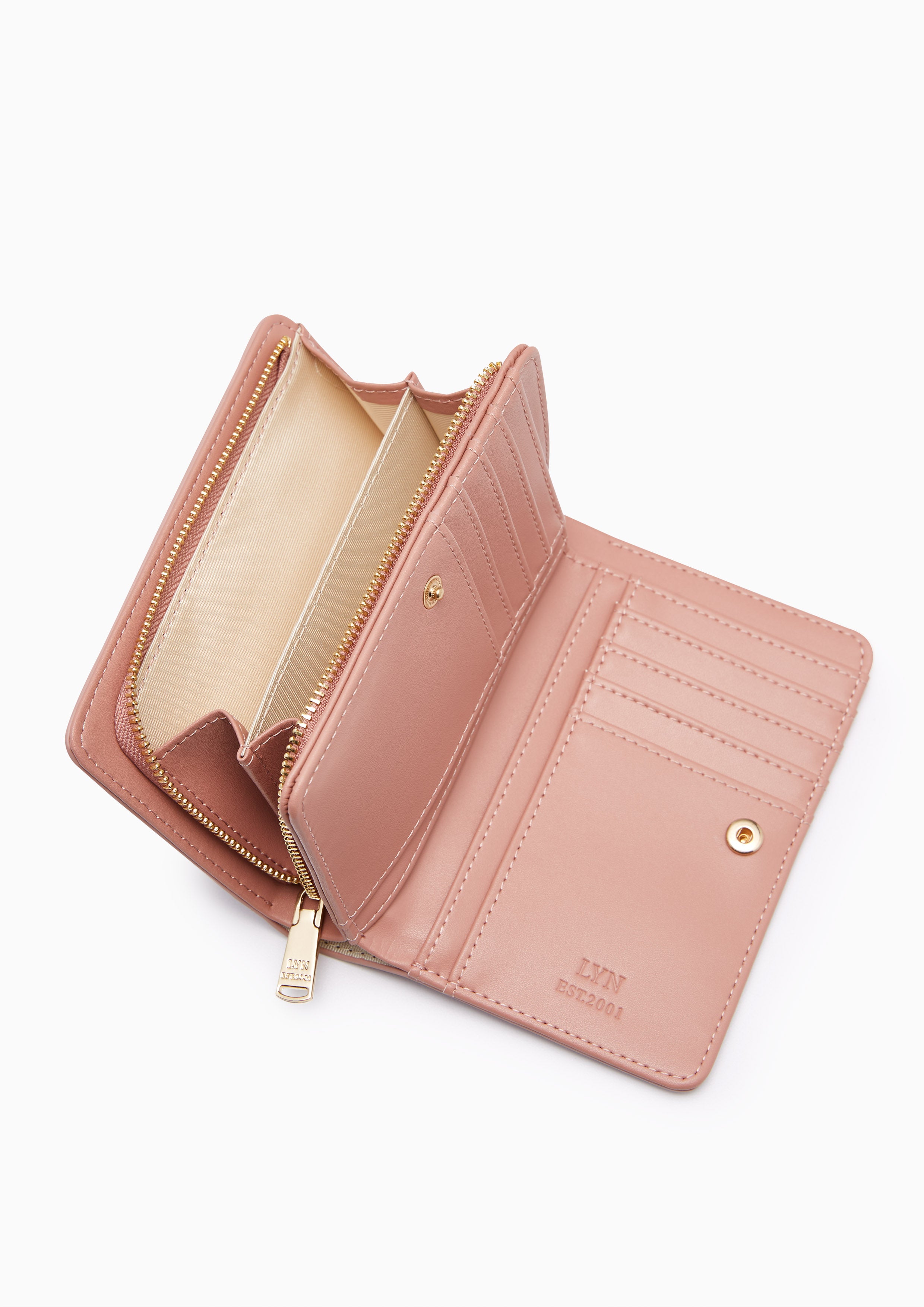 Thunder Semi Wallet Beige