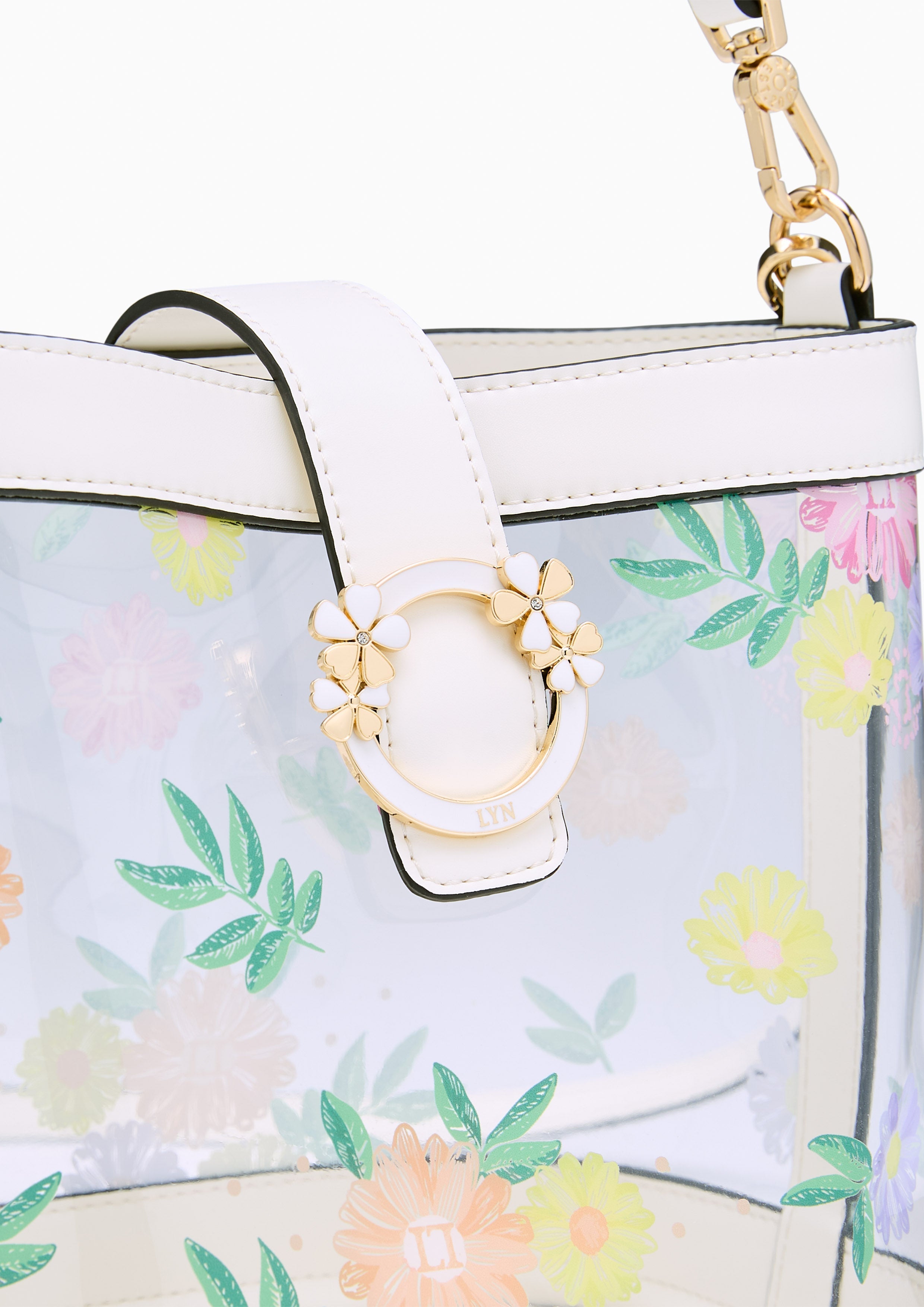 Lesly Bucket Bag White