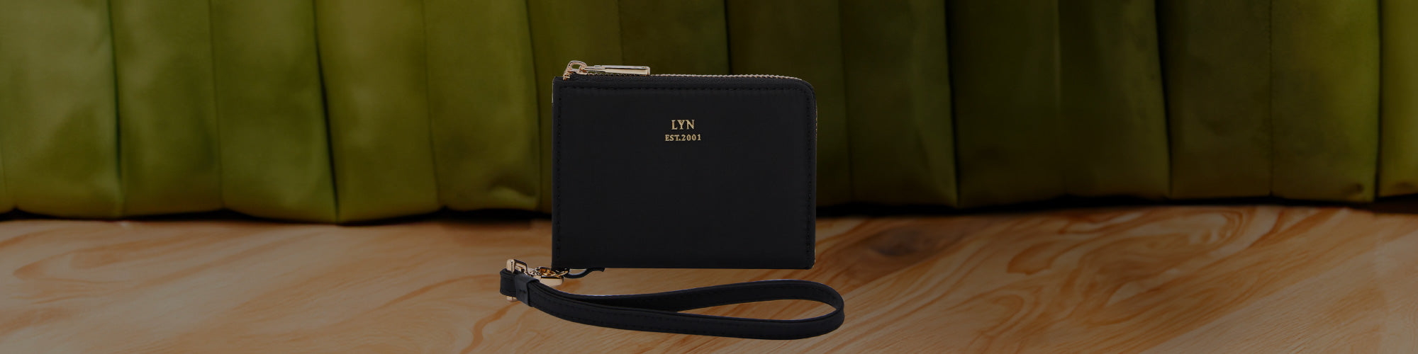 【Lyn】COLIN INFINITE ショートウォレット ブラック Colin Infinite Short Wallet Black : ร้านลินออนไลน์อย่างเป็น