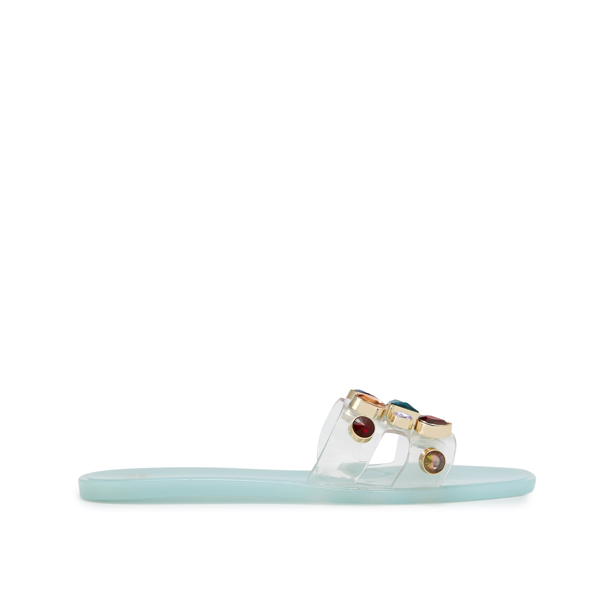 Donna Light Patent Blue