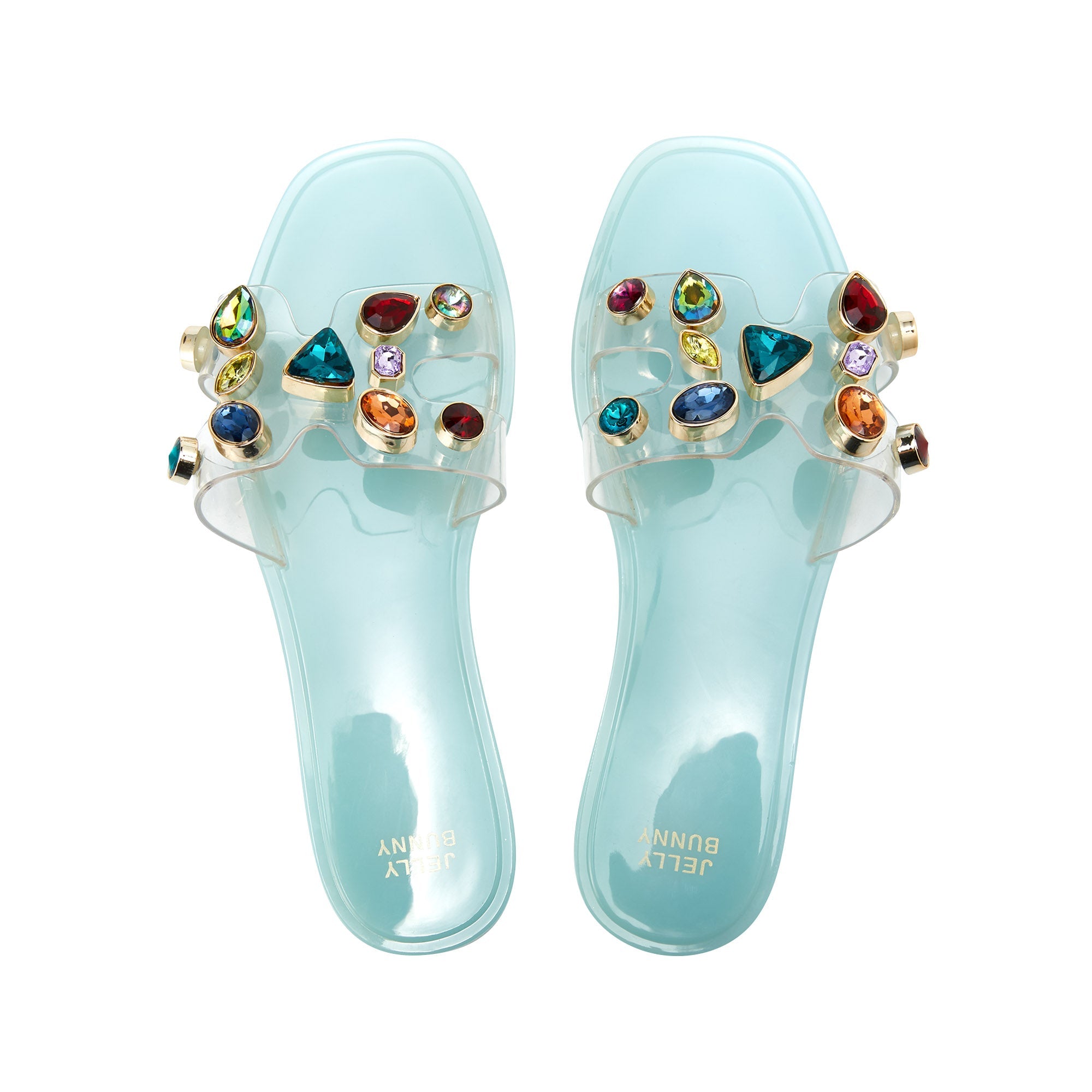 Donna Light Patent Blue