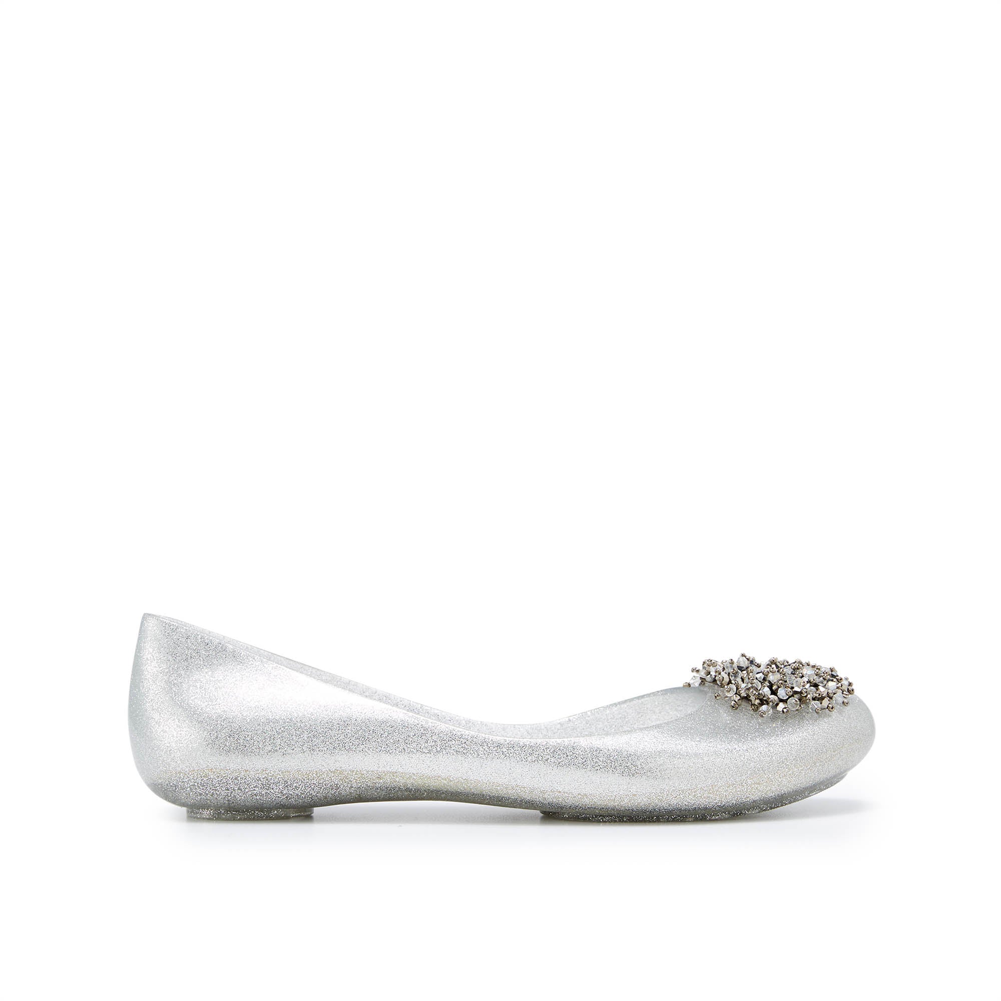 Melina Morgan Ballerinas Silver