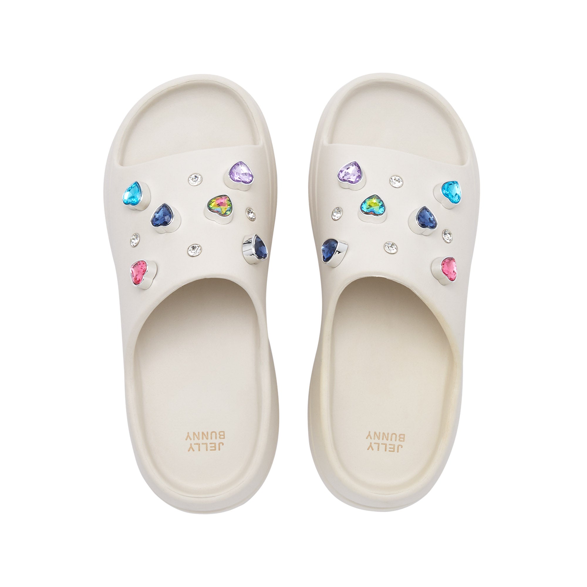 Sydney Heart Sandals Ivory