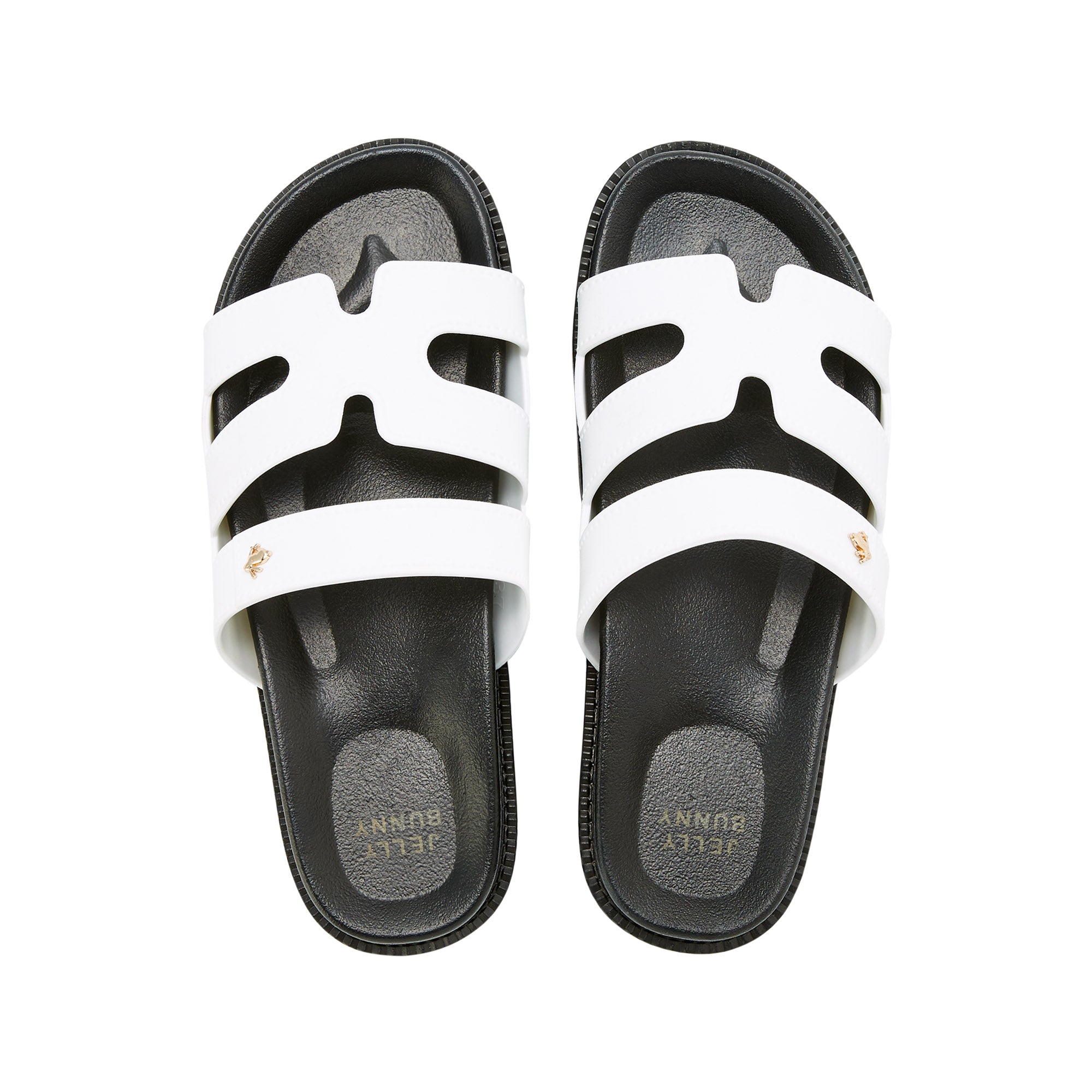 Sena Plain Sandals White