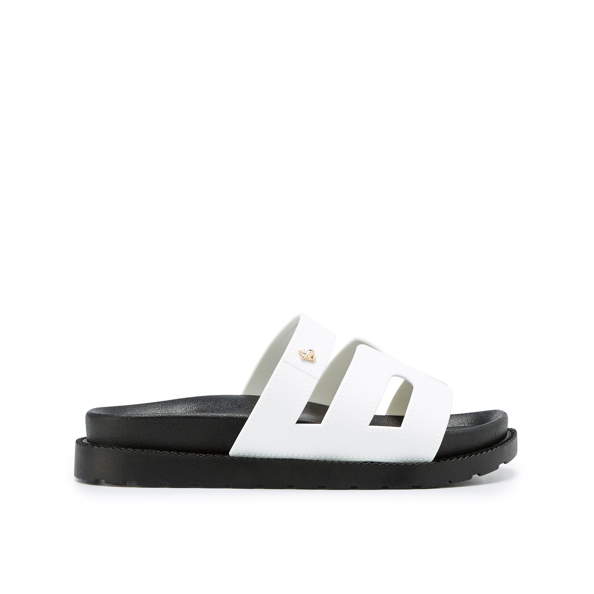 Sena Plain Sandals White