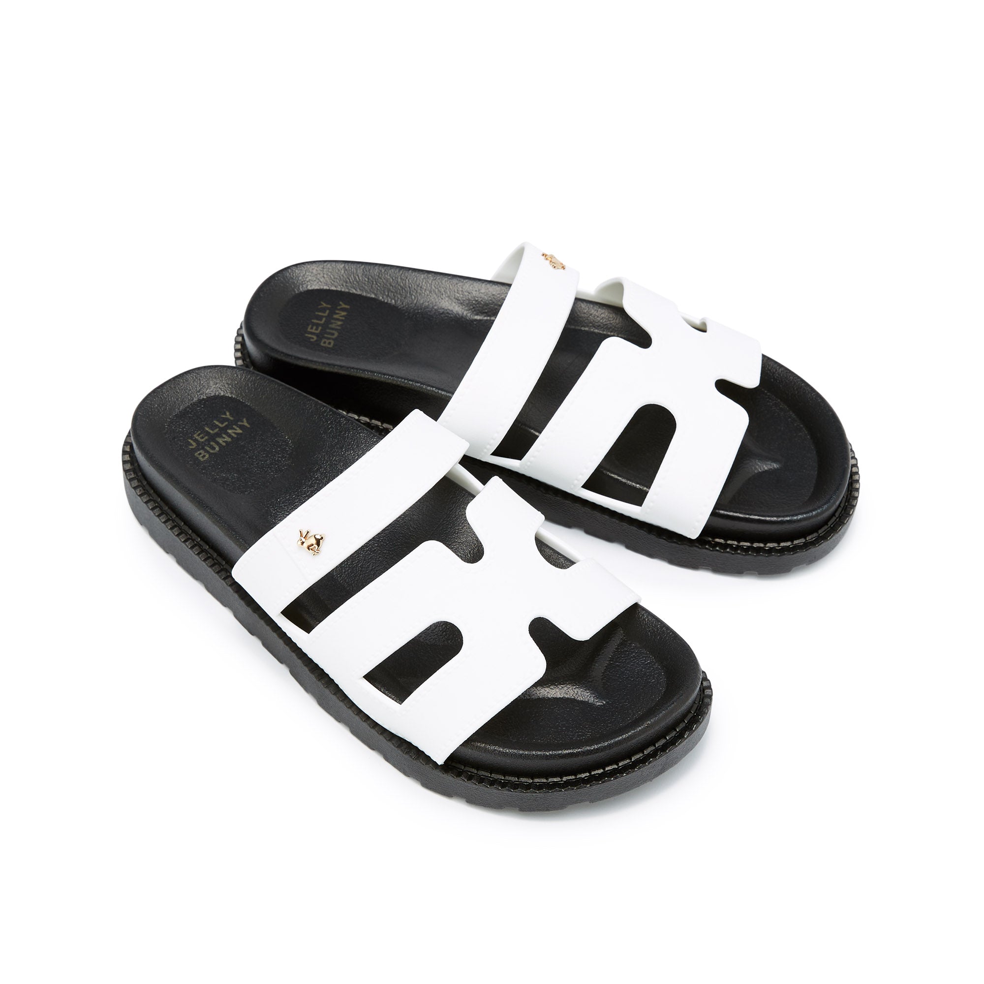 Sena Plain Sandals White