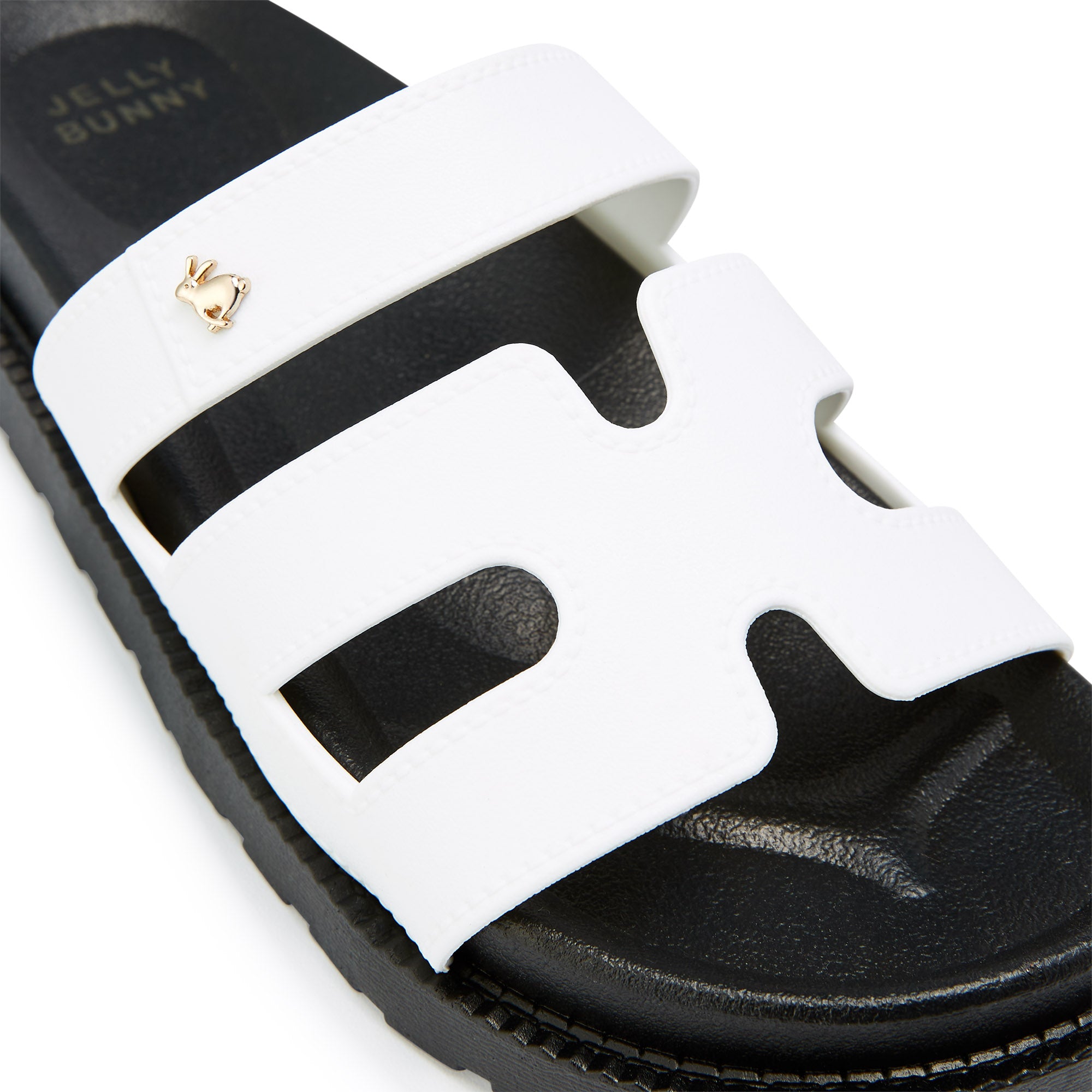 Sena Plain Sandals White