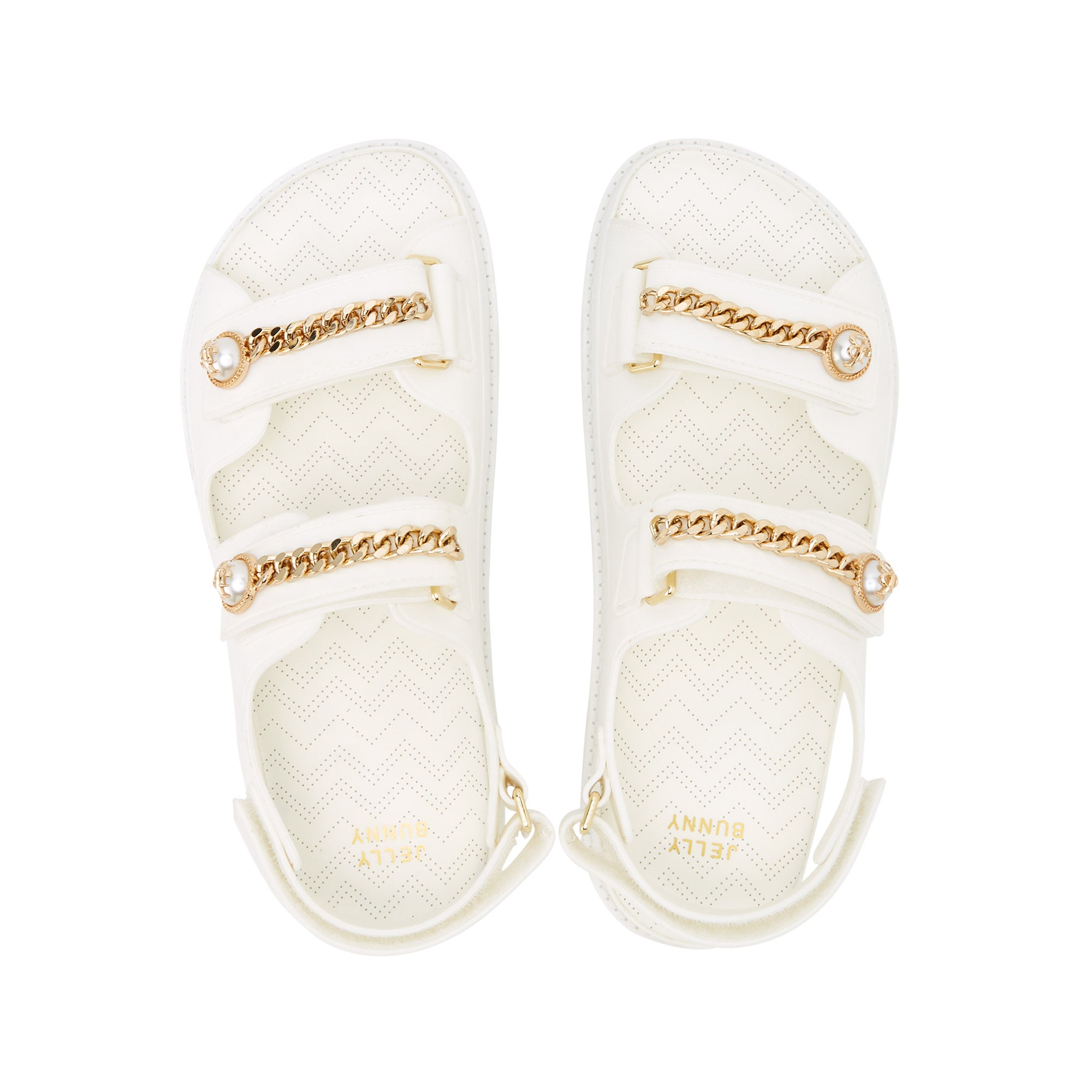 Cato Medal Clog Off-White