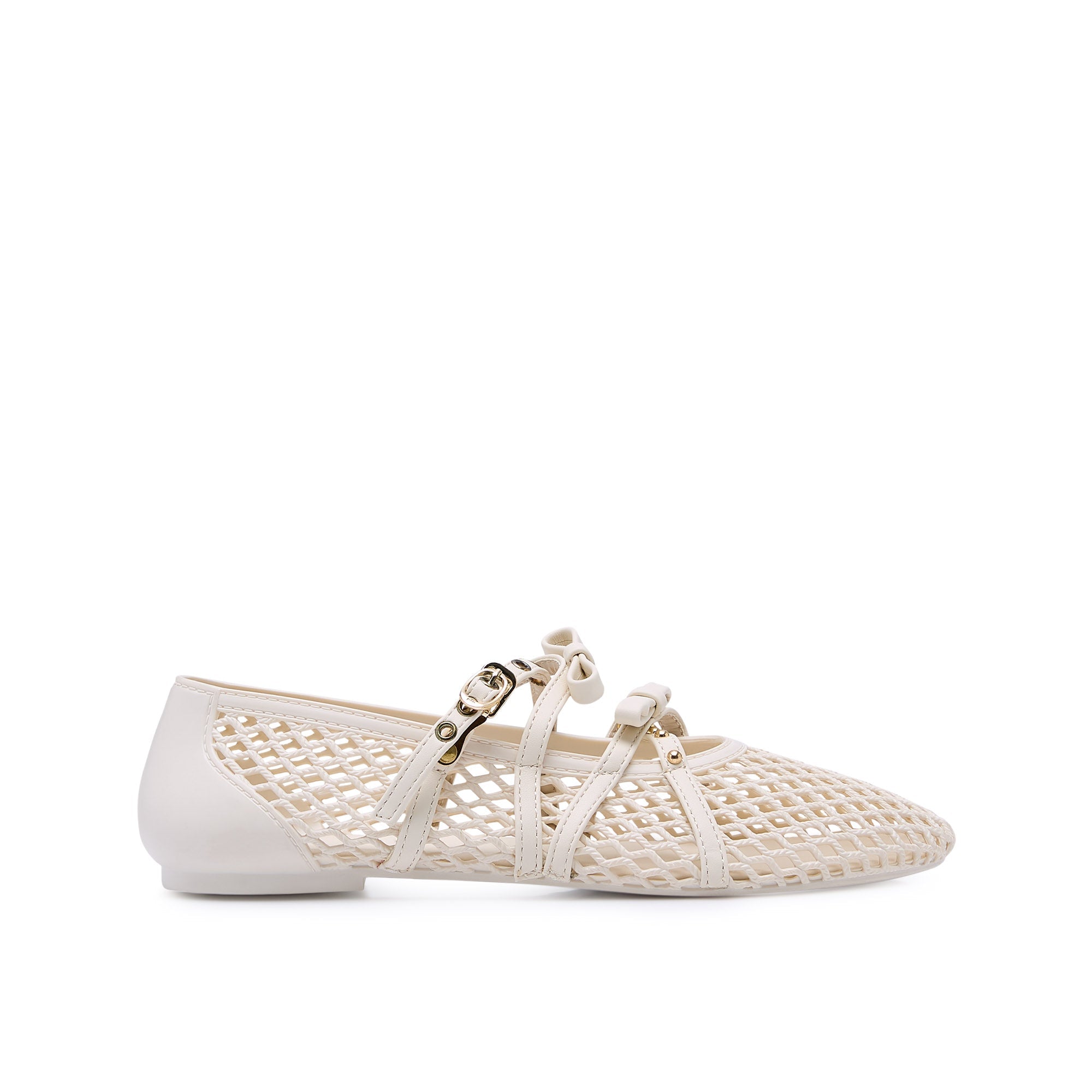 Patricia Matia Ballerina Shoes Ivory