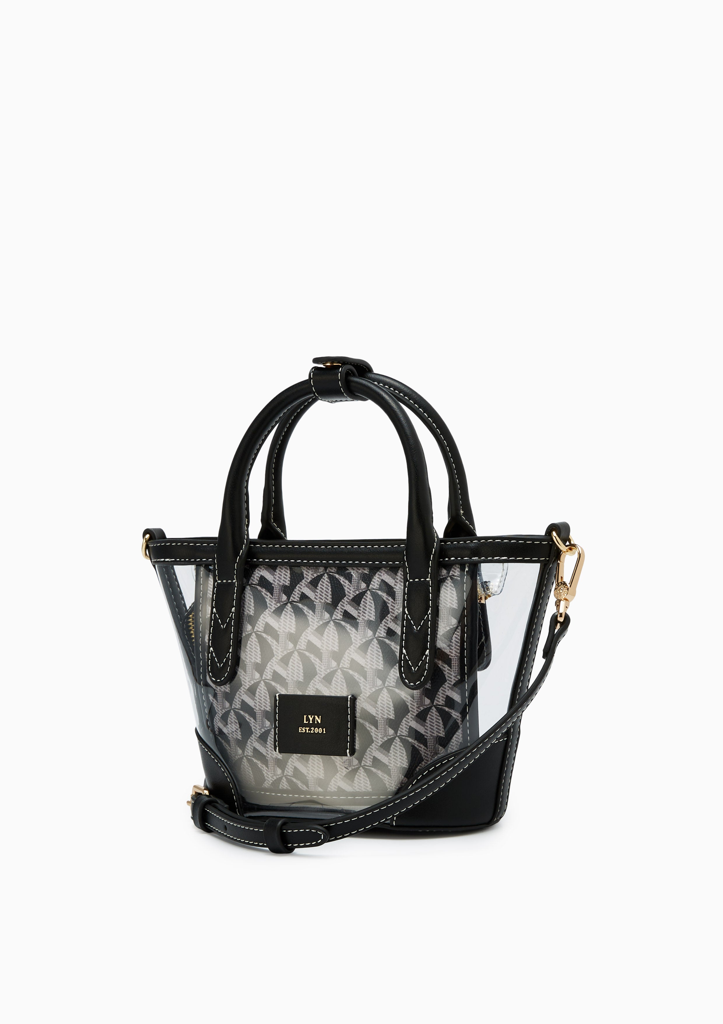 Solanory Vinyl S Tote Black