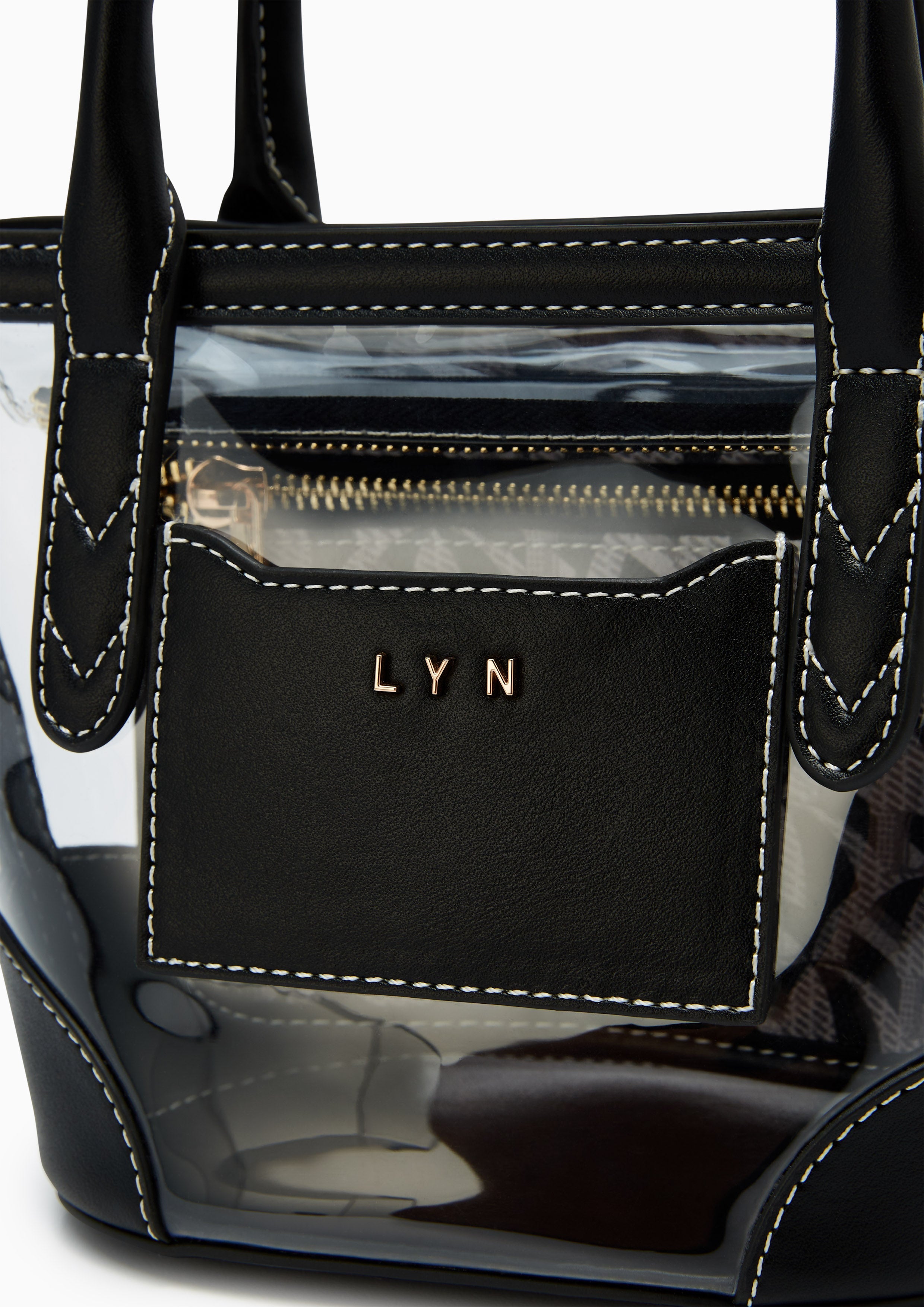 Solanory Vinyl S Tote Black