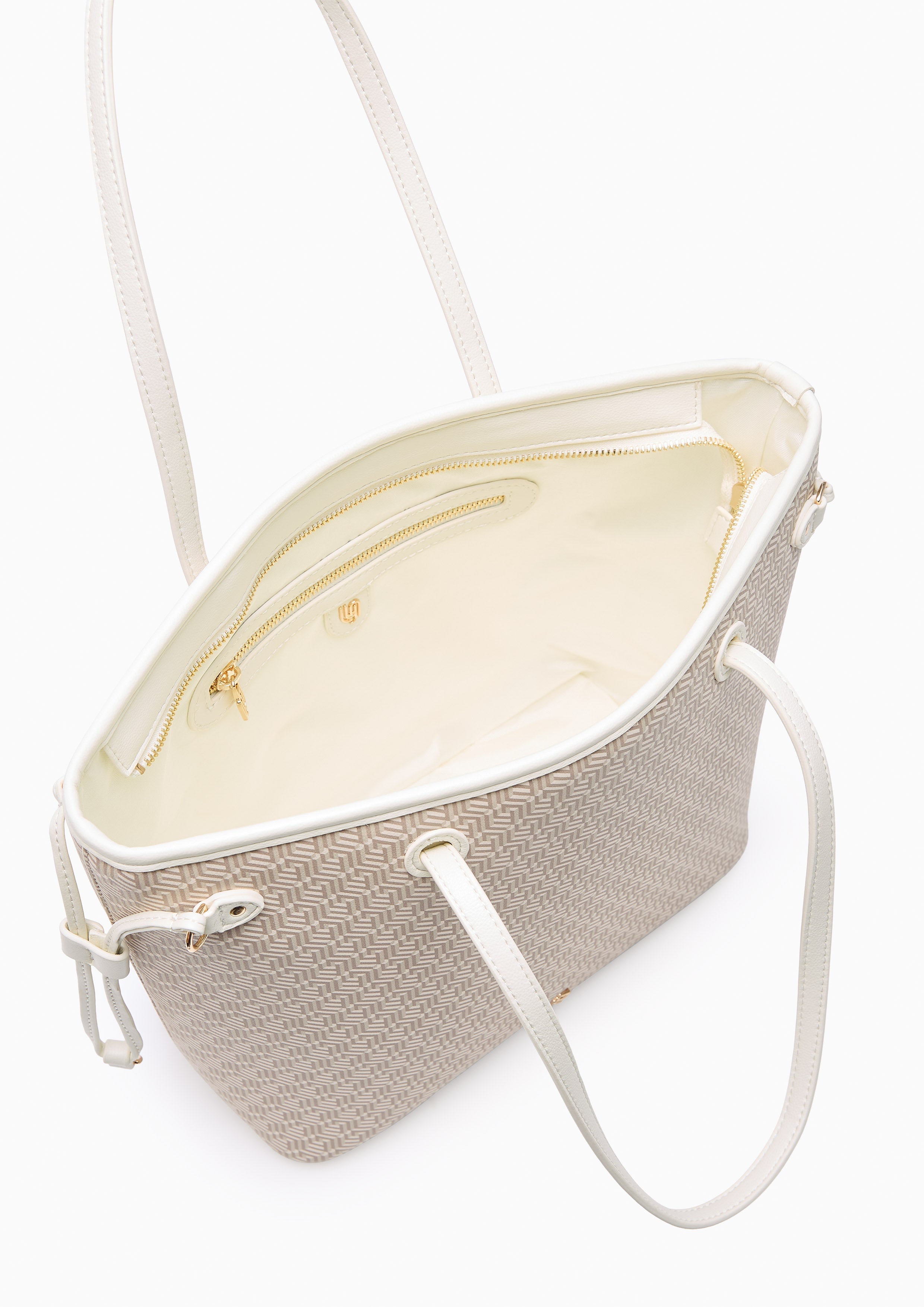 Milton Infinite L Tote Bag Ivory