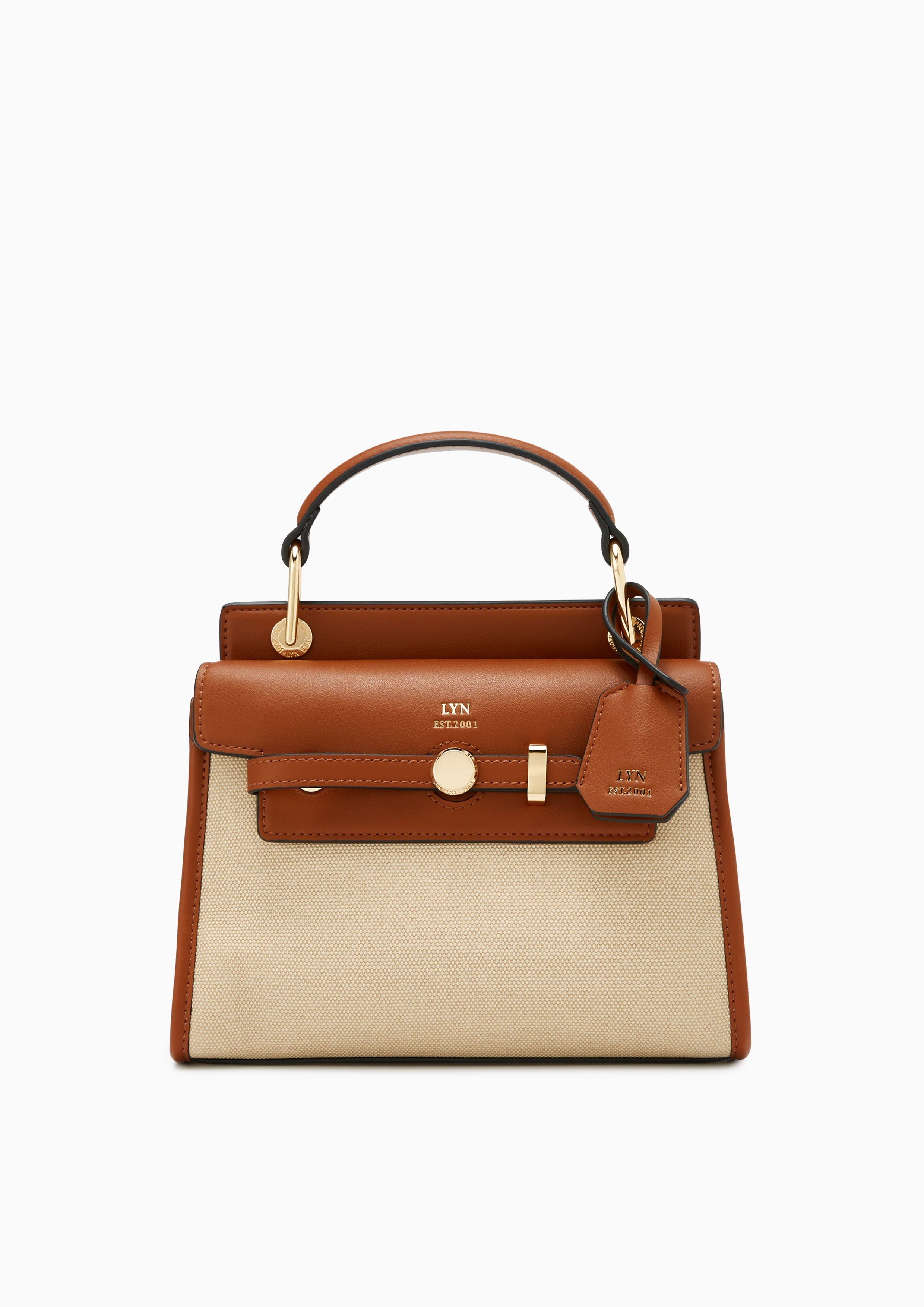 Re-Edit Anderson Ease S Top Handle Bag Brown