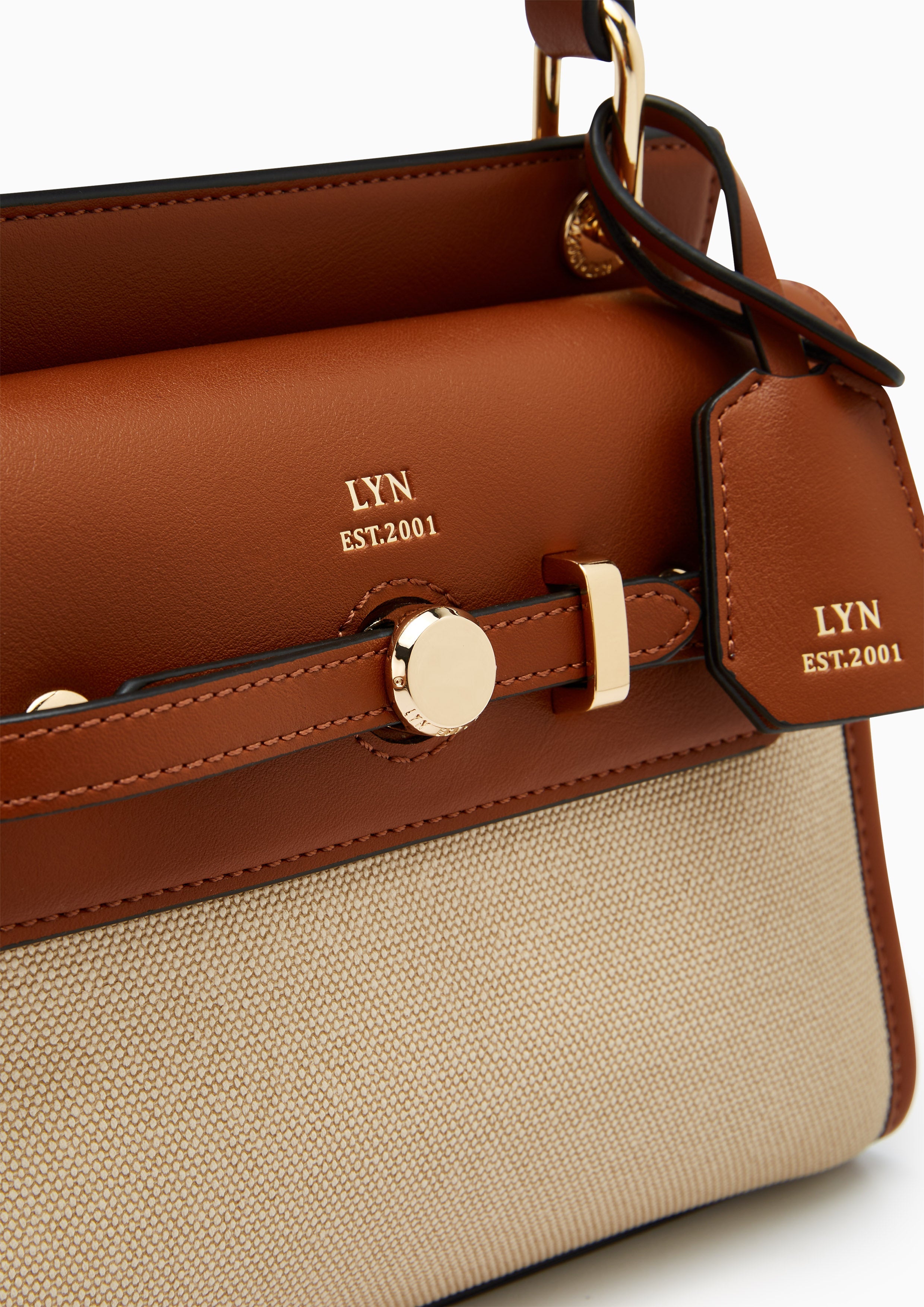 Re-Edit Anderson Ease S Top Handle Bag Brown