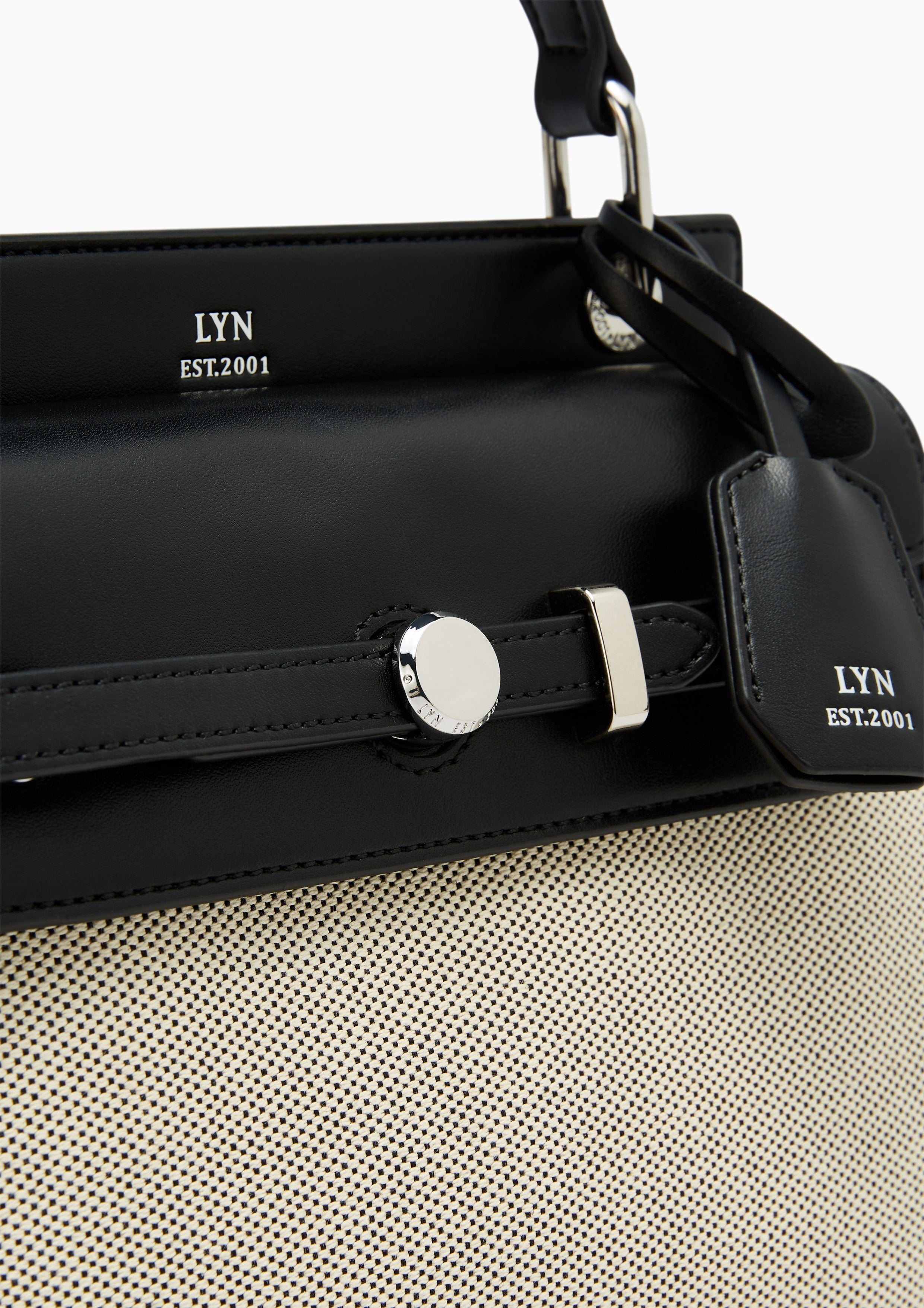Re-Edit Anderson Ease M Top Handle Bag Black
