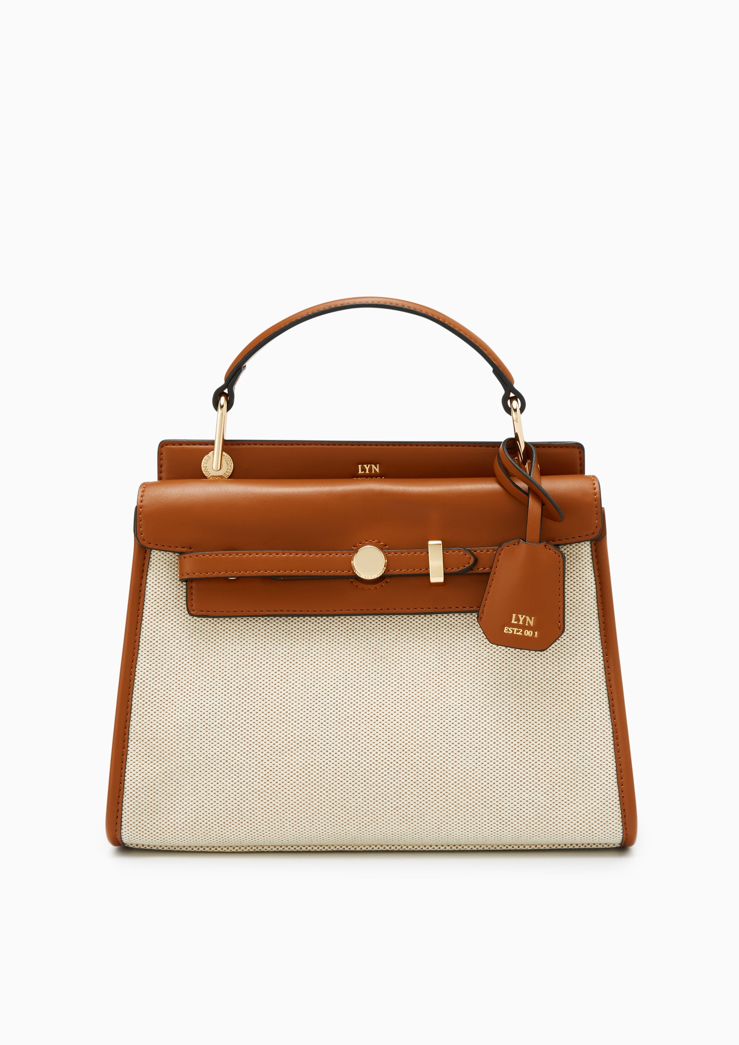 Re-Edit Anderson Ease M Top Handle Bag Brown