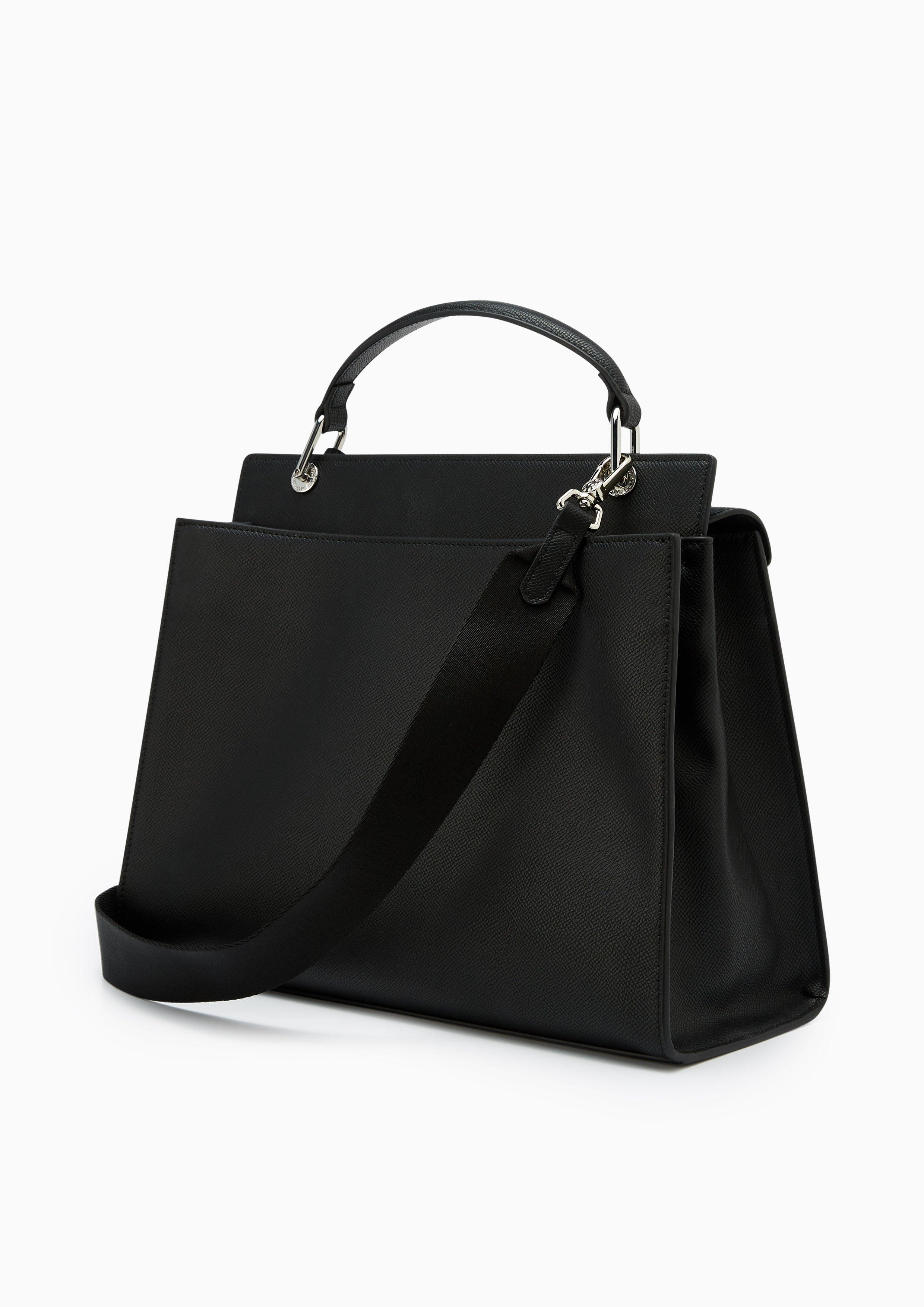 Re-Edit Anderson Ease L Top Handle Bag Black