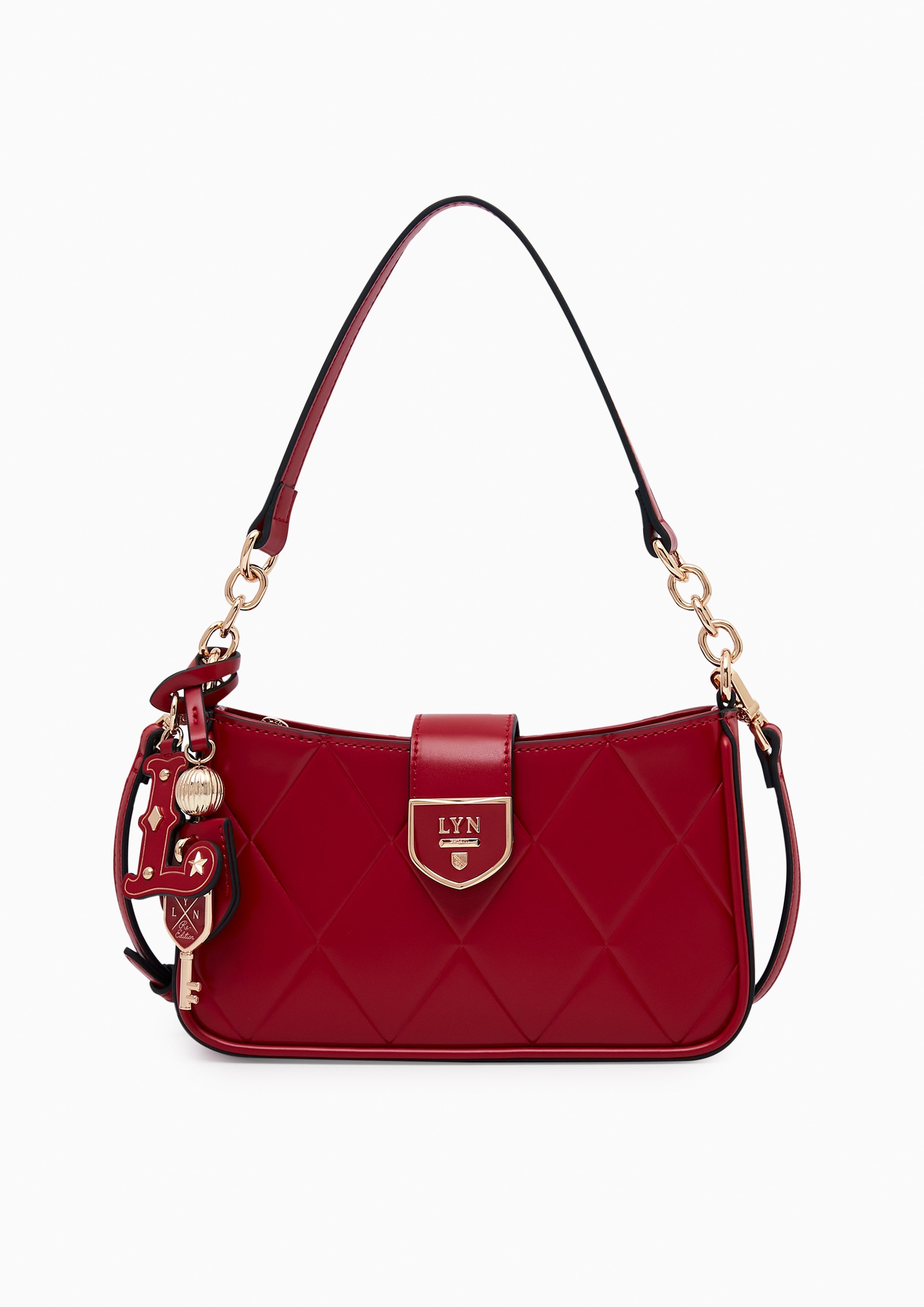 Re-Edit Wonder Ray Shoulder Bag S Red