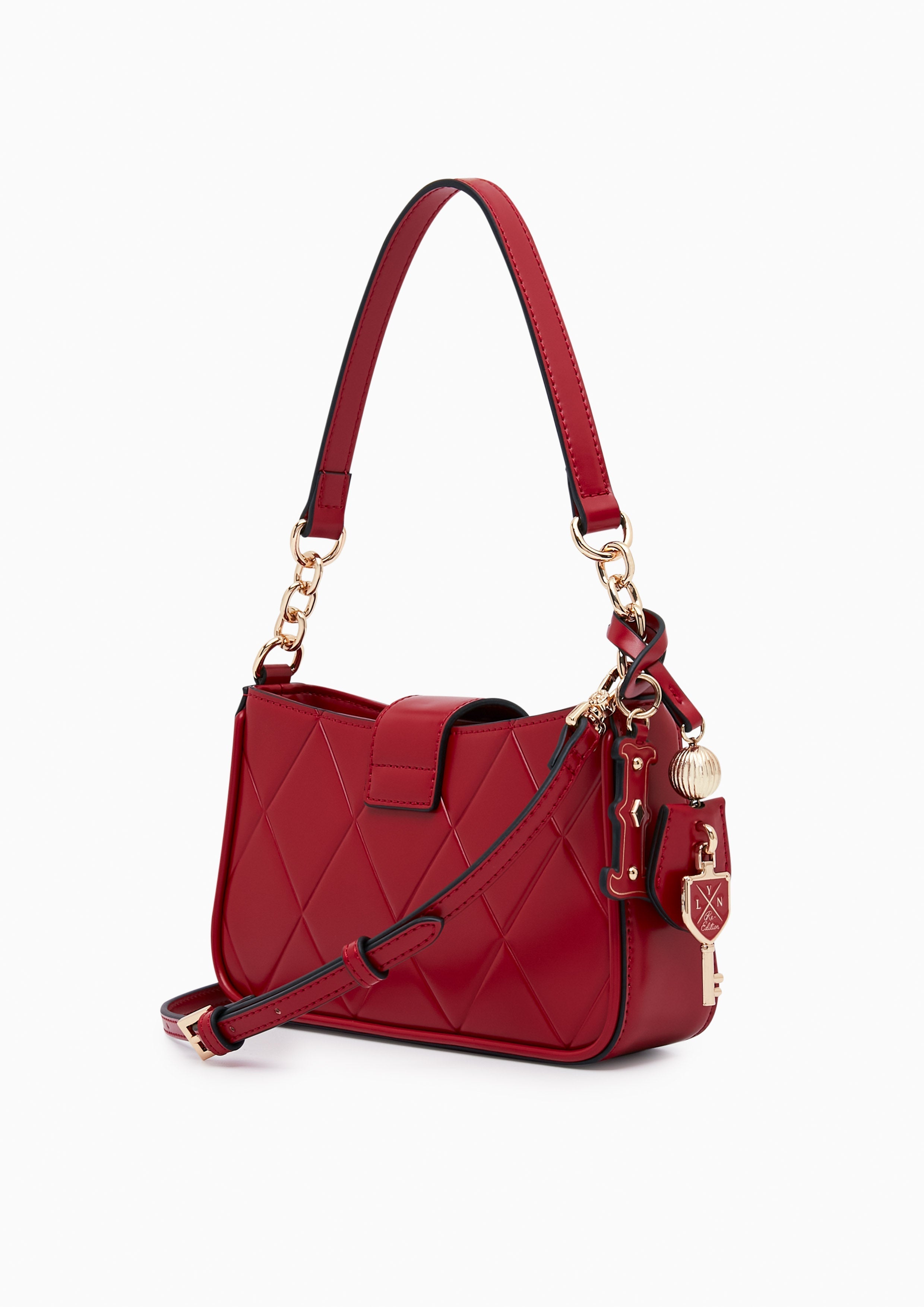 Re-Edit Wonder Ray Shoulder Bag S Red