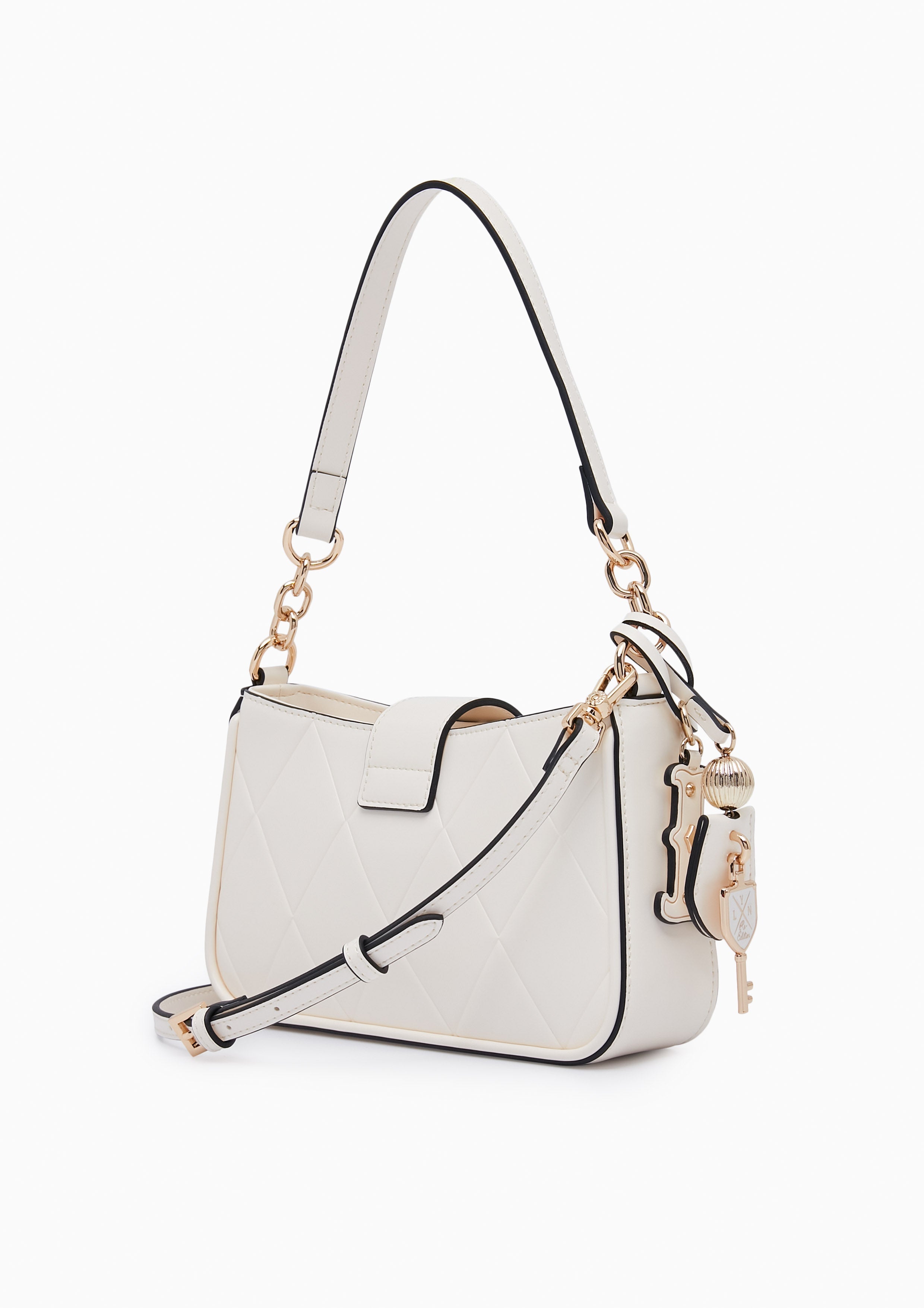 Re-Edit Wonder Ray Shoulder Bag S Ivory