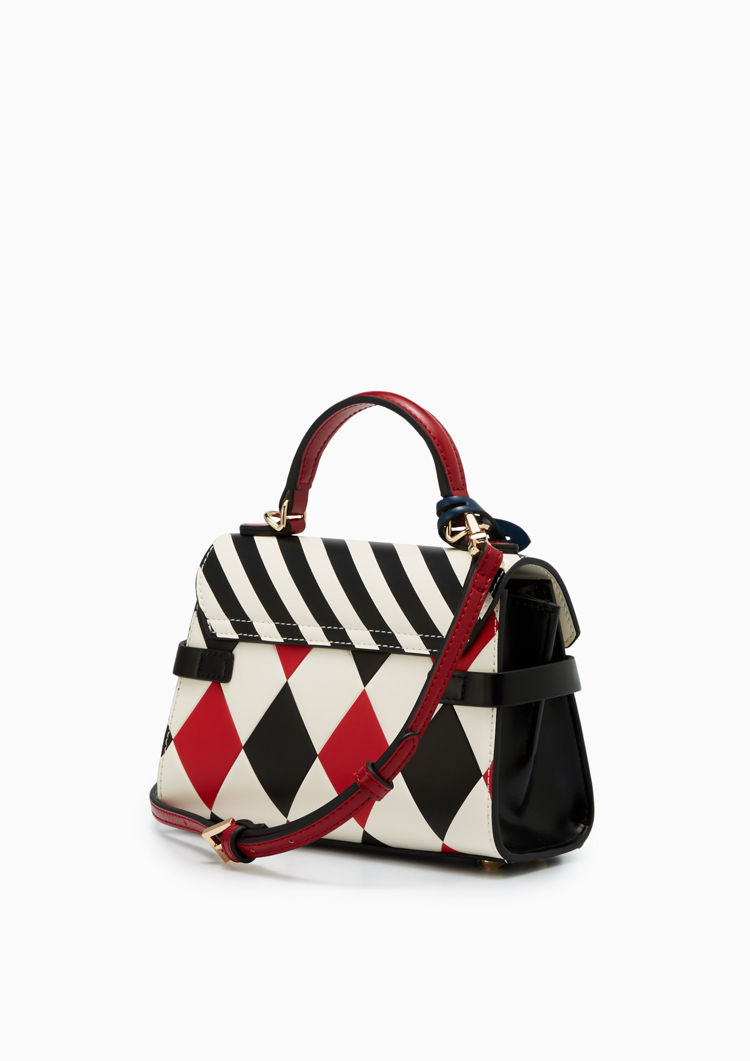 Re-Edit Wonder Ray Top Handle Bag Xs Black