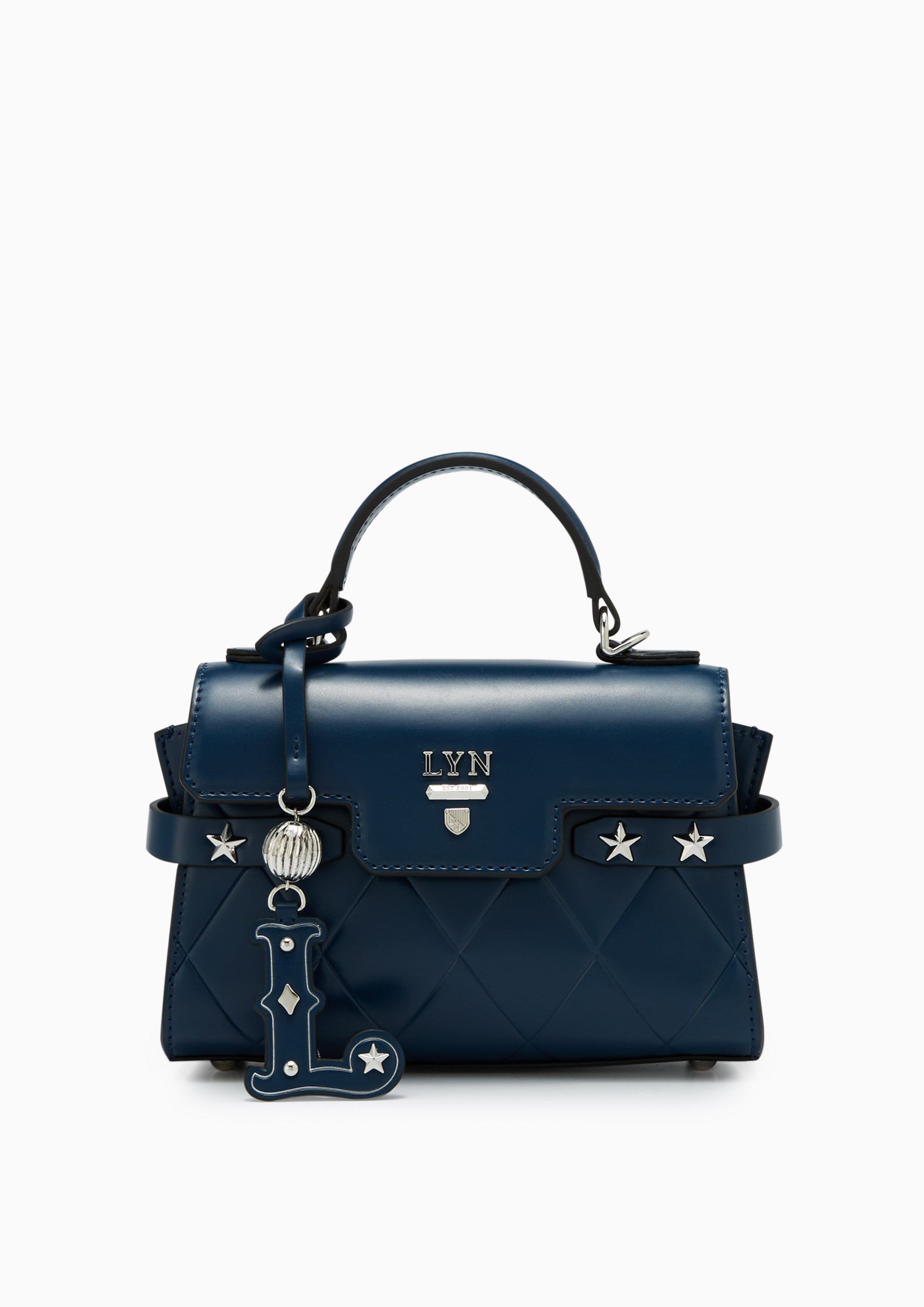 Re-Edit Wonder Ray Top Handle Bag Xs Navy