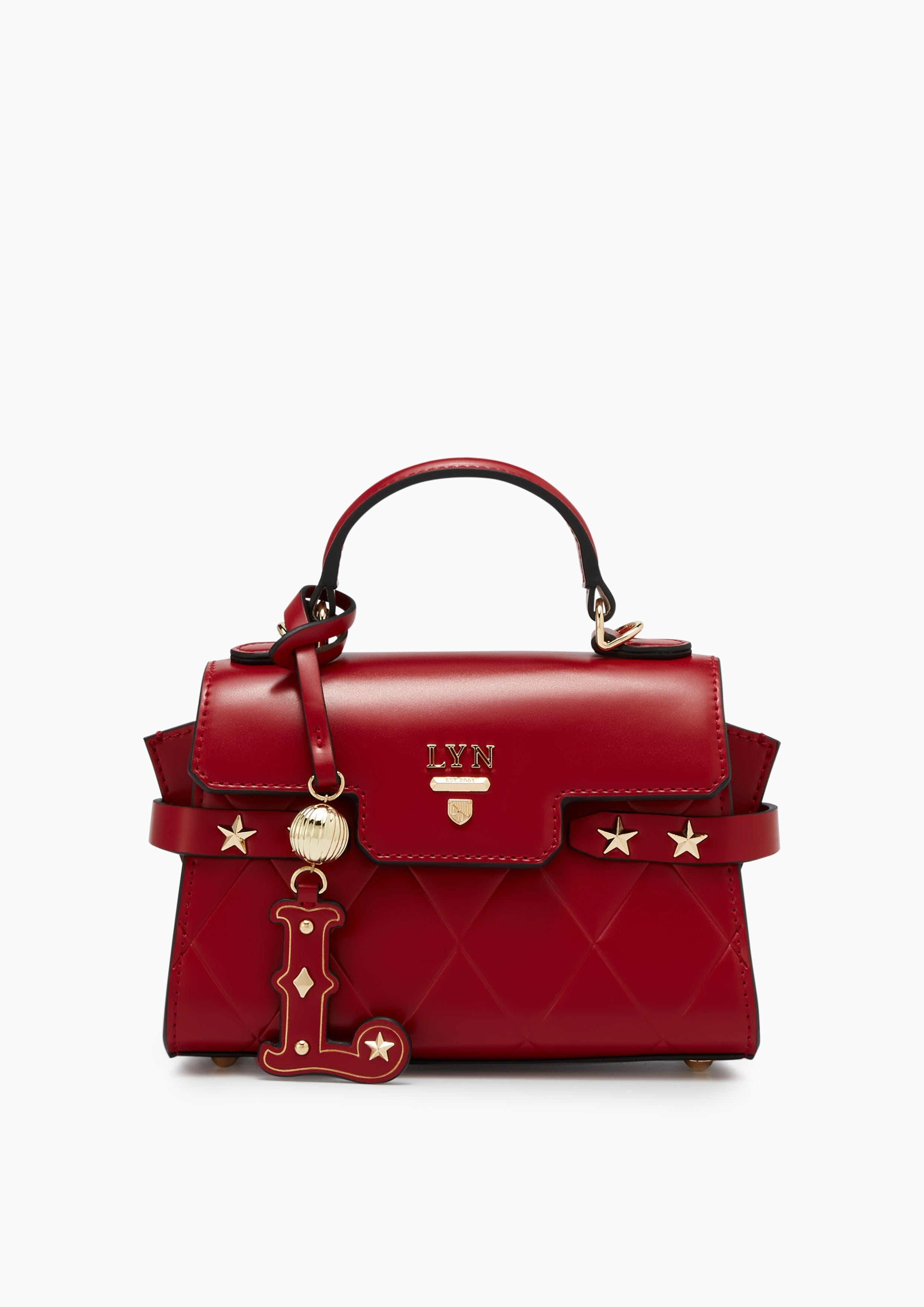 Re-Edit Wonder Ray Top Handle Bag Xs Red