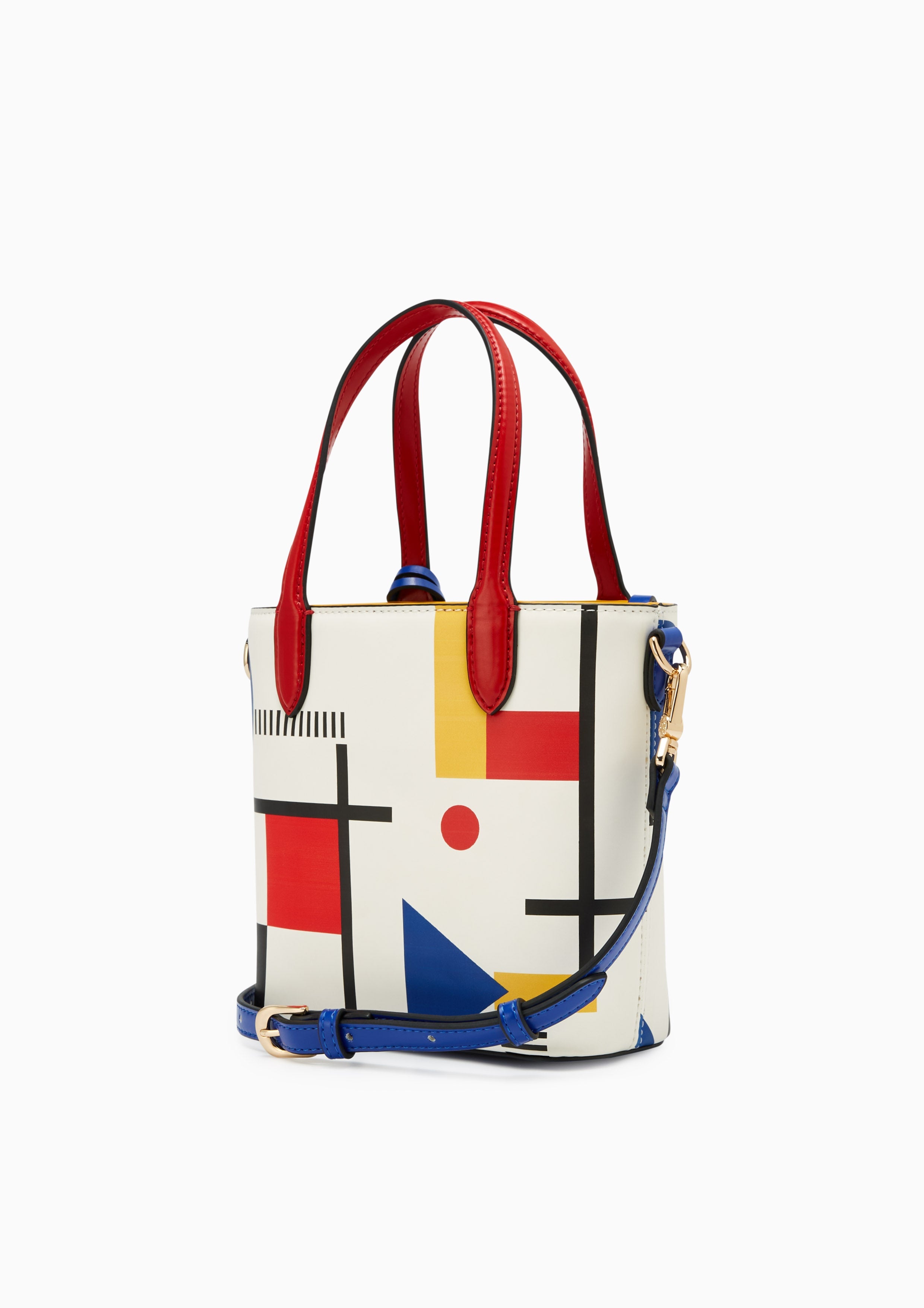 Re-Edit Bauhuas Tote Xs White