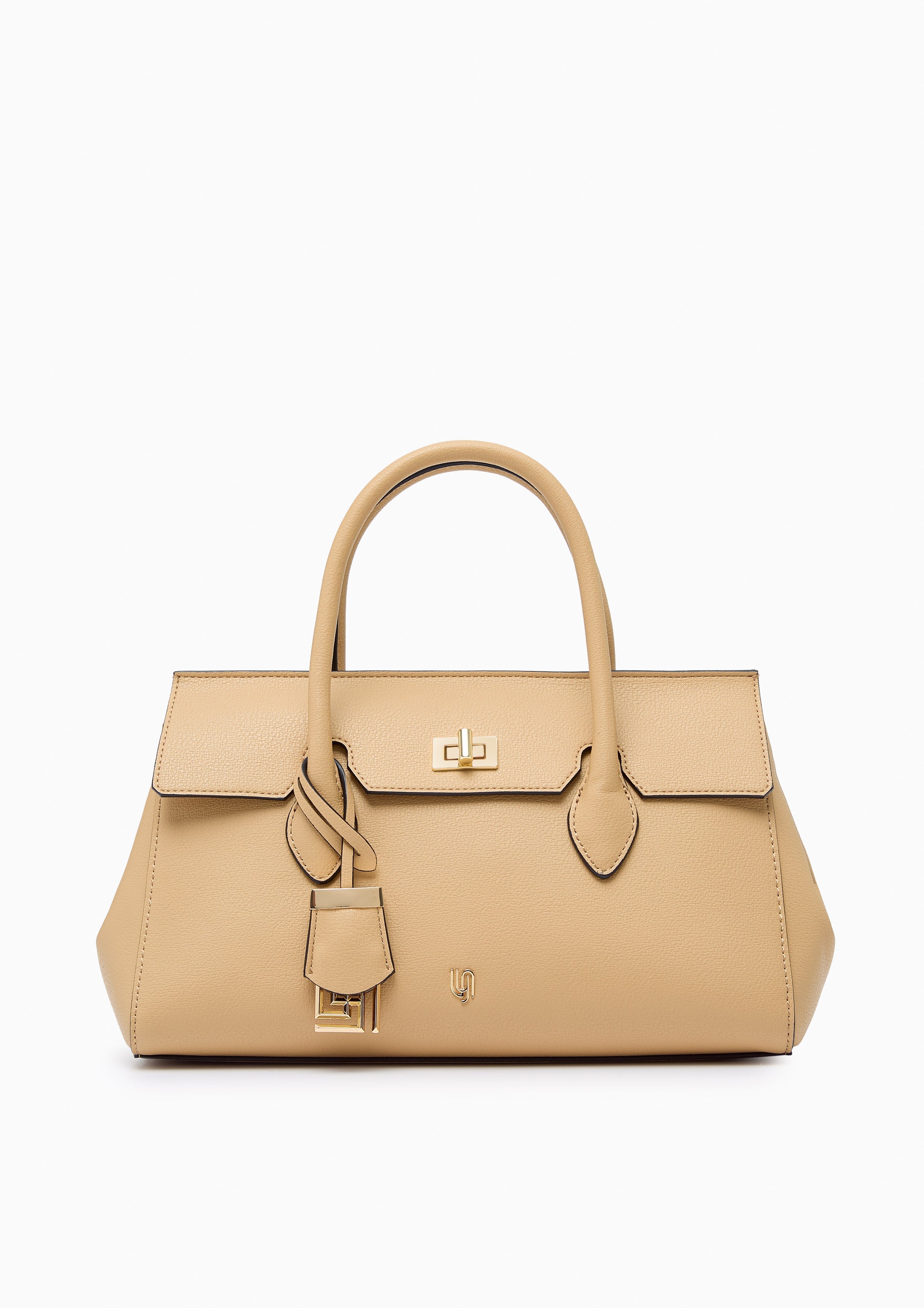 Sydney Infinite M Top Handle Bag Beige