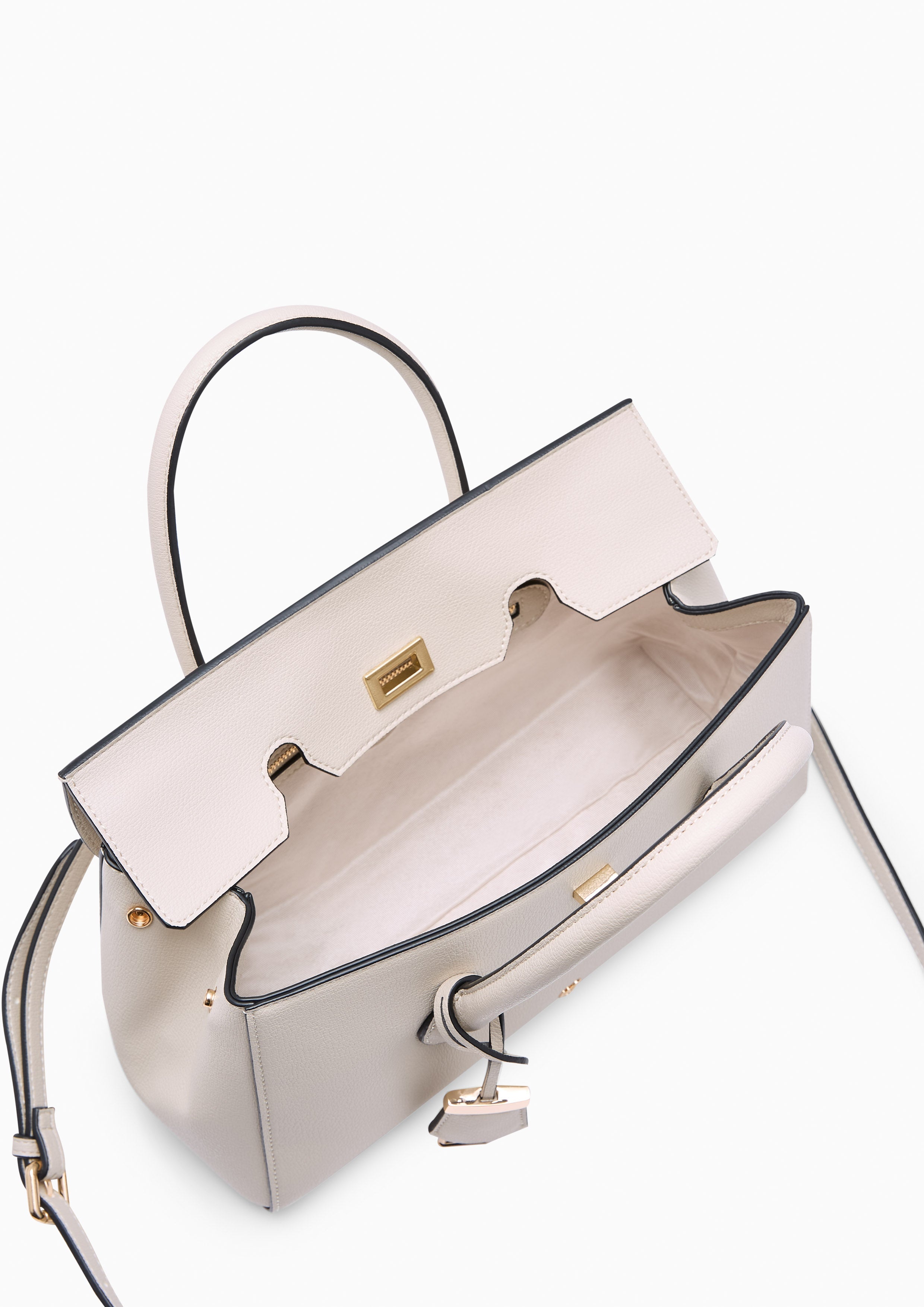 Sydney Infinite M Top Handle Bag Ivory