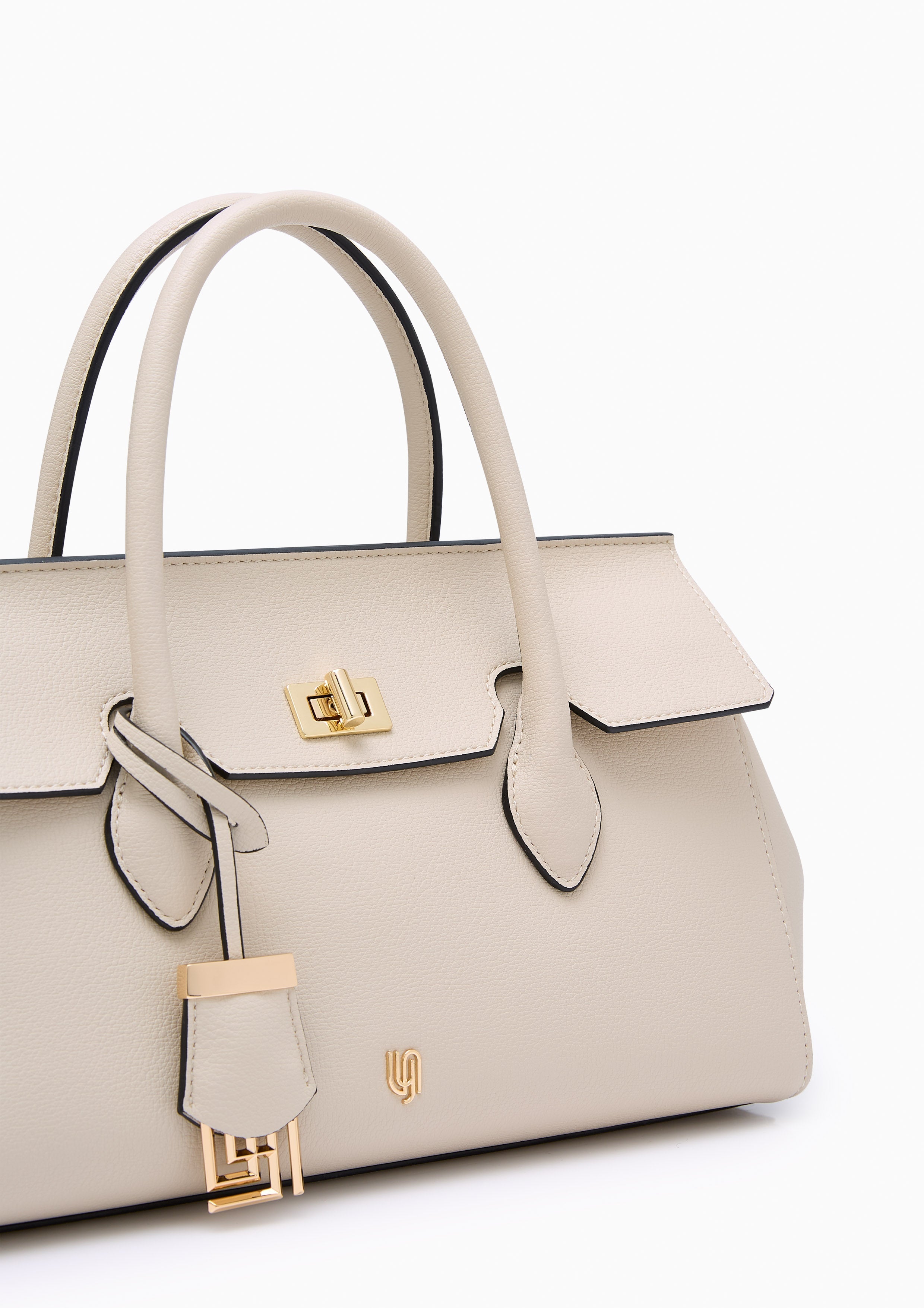 Sydney Infinite M Top Handle Bag Ivory